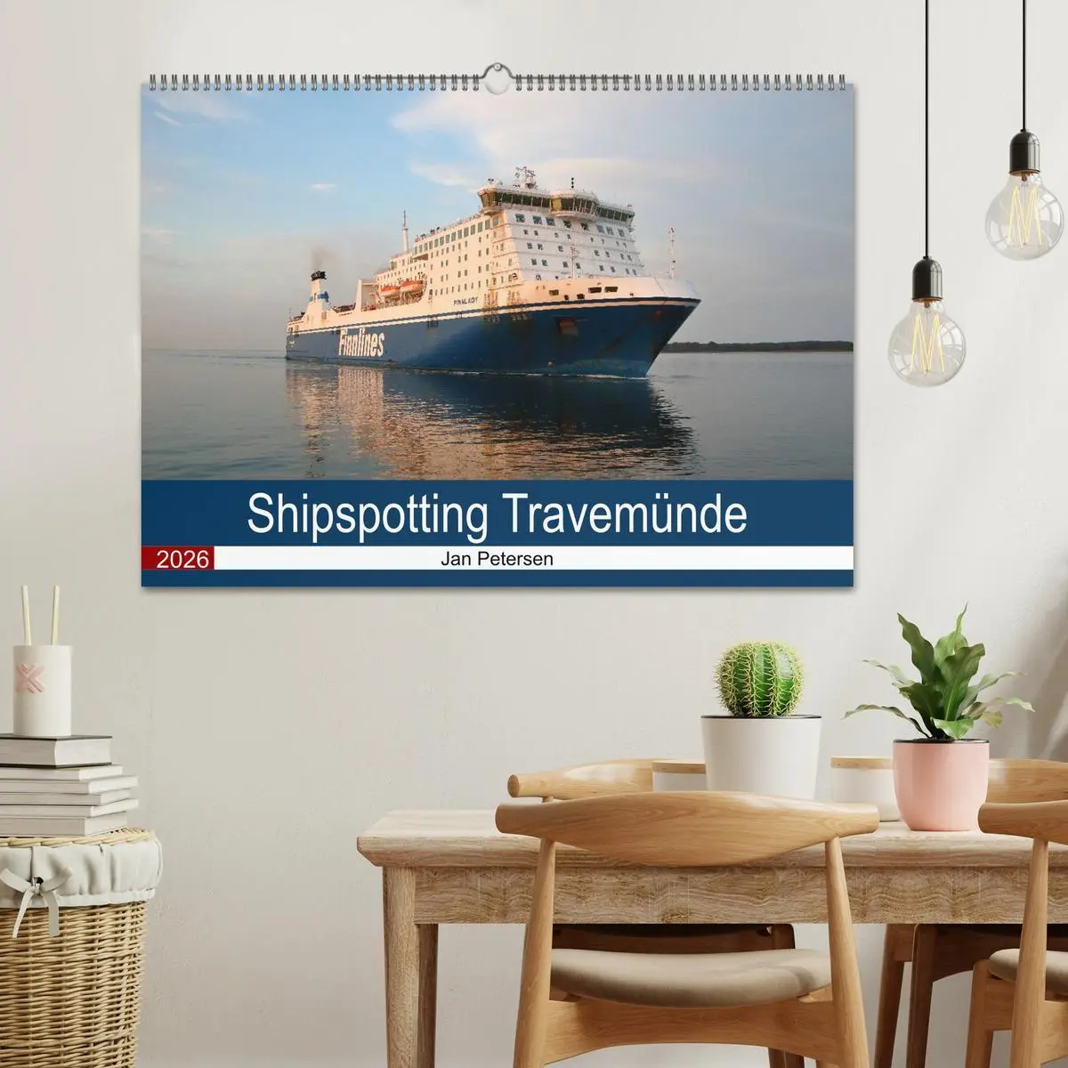 Bild: 9783457598153 | Shipspotting Travemünde (Wandkalender 2026 DIN A2 quer), CALVENDO...