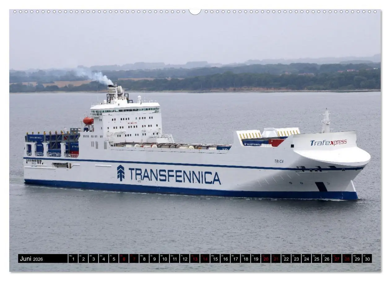 Bild: 9783457598153 | Shipspotting Travemünde (Wandkalender 2026 DIN A2 quer), CALVENDO...