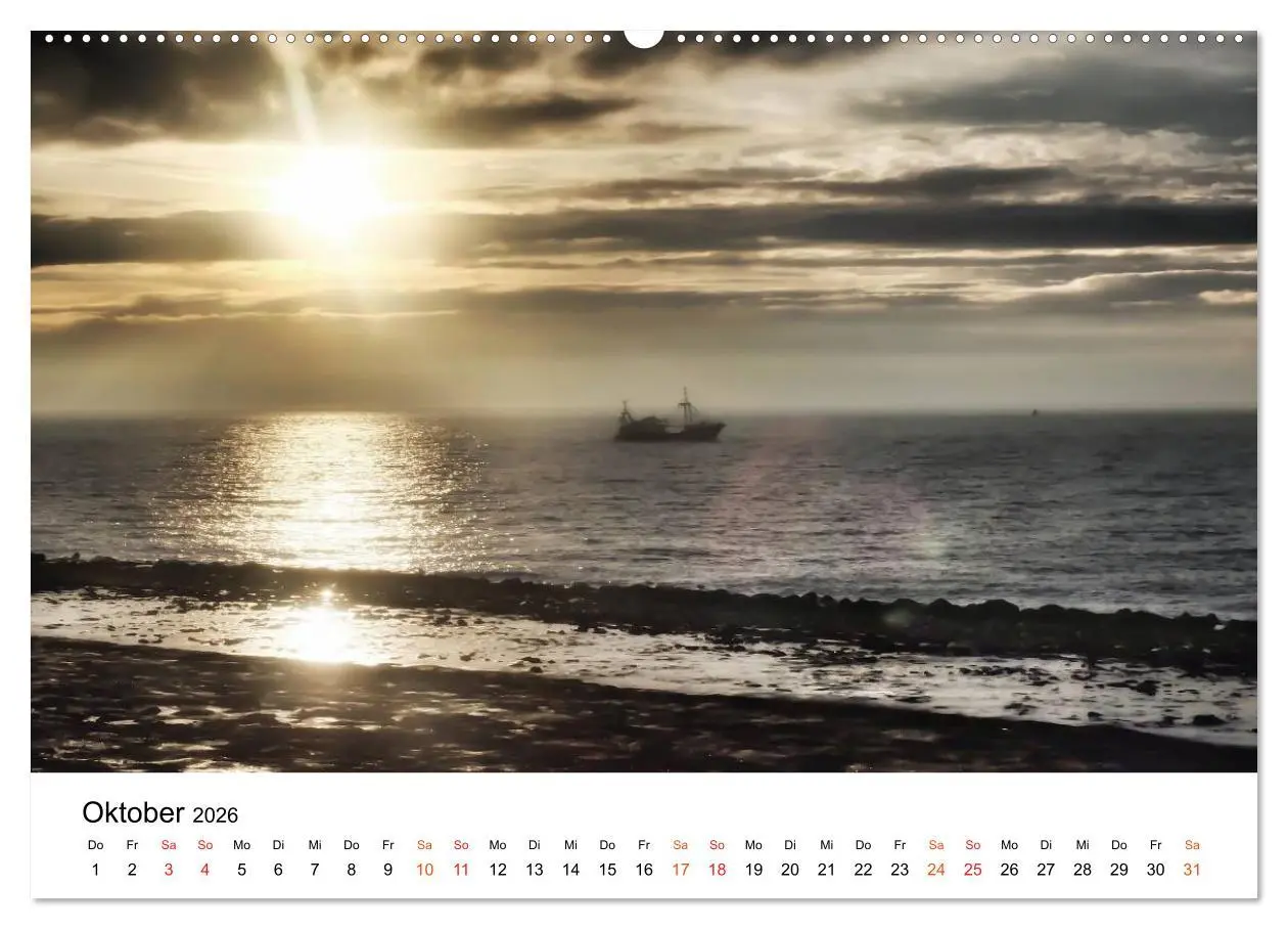 Bild: 9783457978153 | Wieder an der Nordsee (hochwertiger Premium Wandkalender 2026 DIN...
