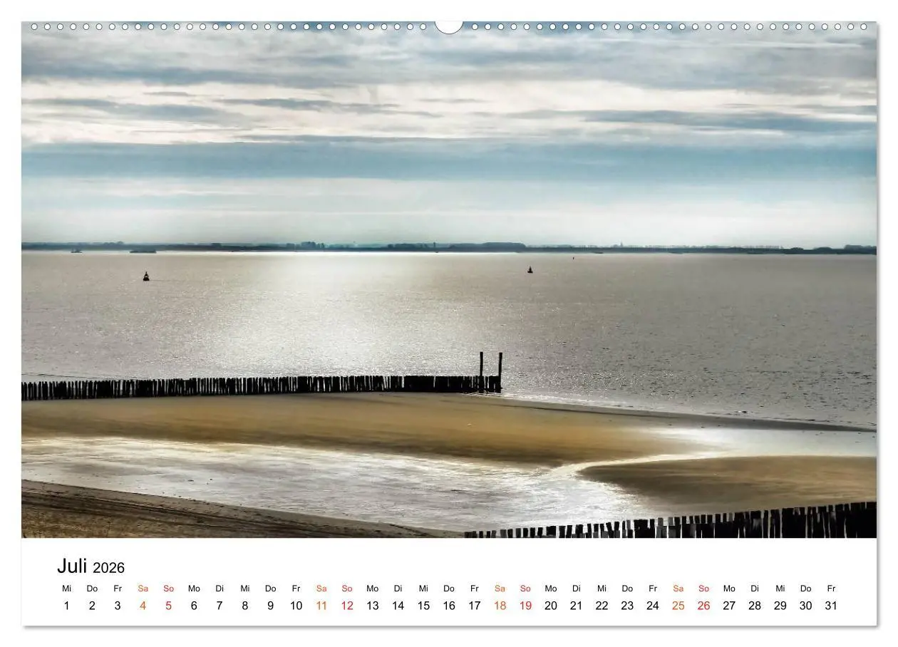 Bild: 9783457978153 | Wieder an der Nordsee (hochwertiger Premium Wandkalender 2026 DIN...