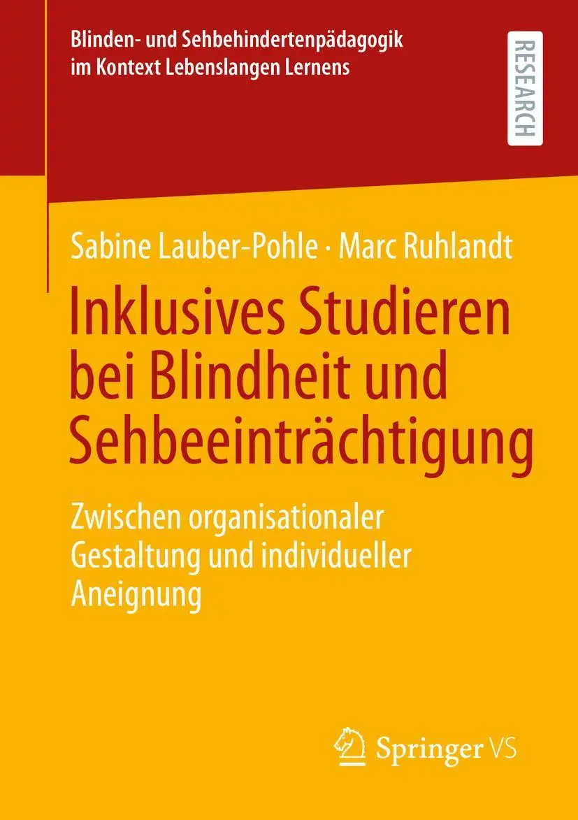 Cover: 9783658328153 | Inklusives Studieren bei Blindheit und Sehbeeinträchtigung | Buch