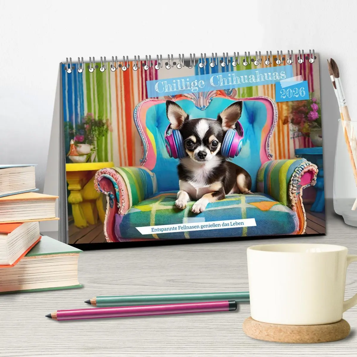 Bild: 9783457418253 | Chillige Chihuahuas - Entspannte Fellnasen genießen das Leben...