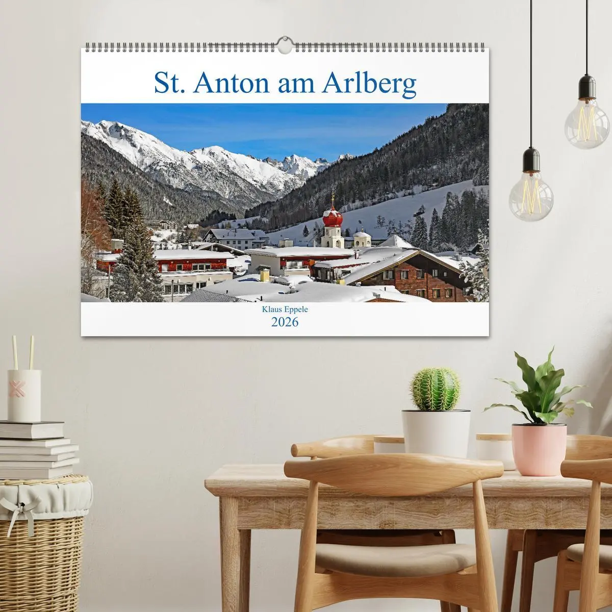 Bild: 9783457728253 | St. Anton am Arlberg (Wandkalender 2026 DIN A2 quer), CALVENDO...