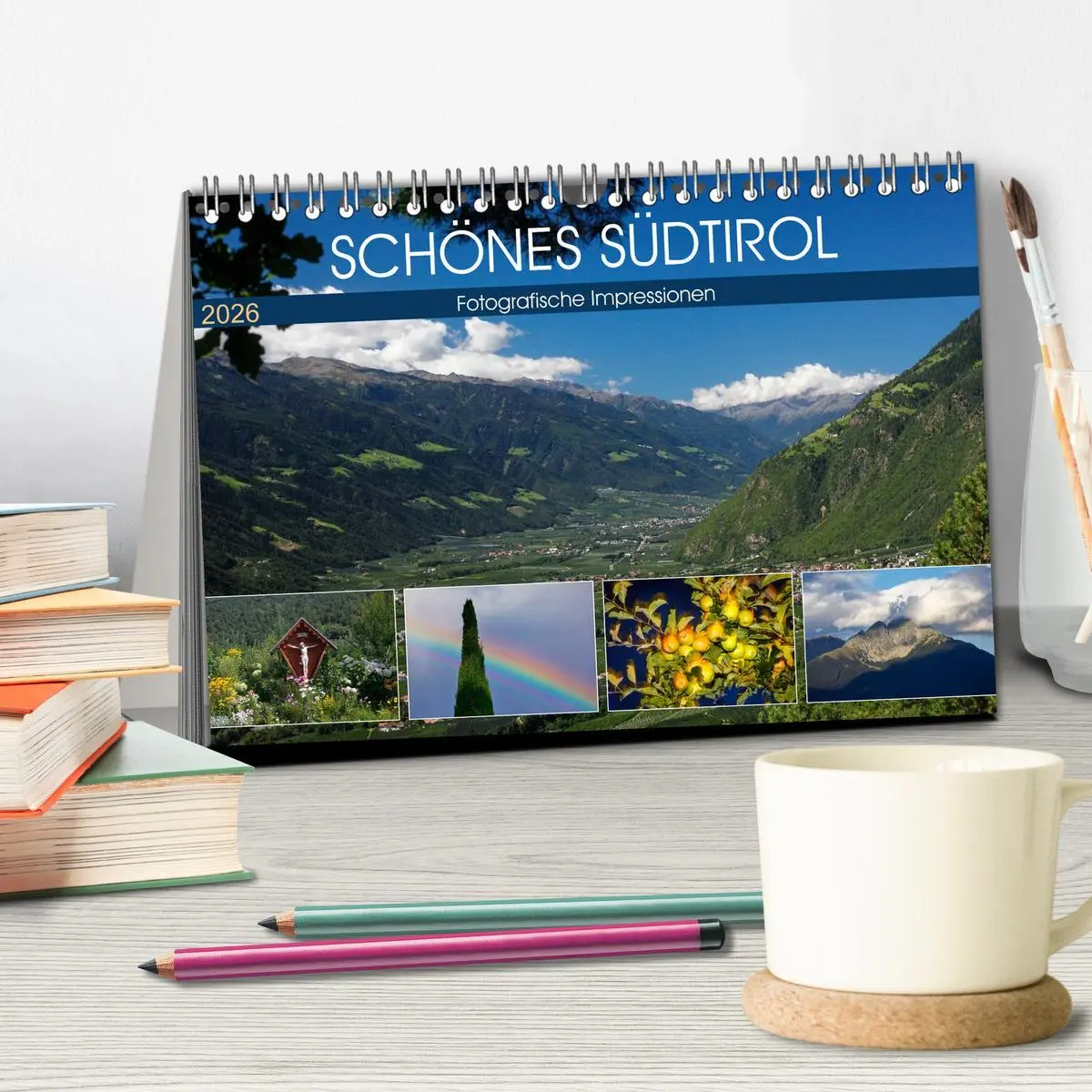 Bild: 9783457898253 | Schönes Südtirol (Tischkalender 2026 DIN A5 quer), CALVENDO...