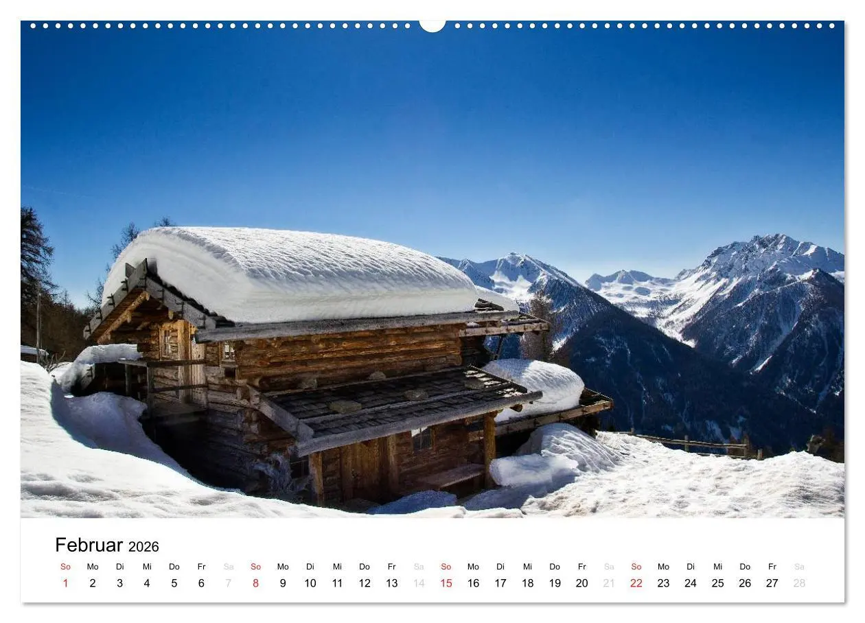 Bild: 9783457968253 | Almen im Ultental (Wandkalender 2026 DIN A2 quer), CALVENDO...