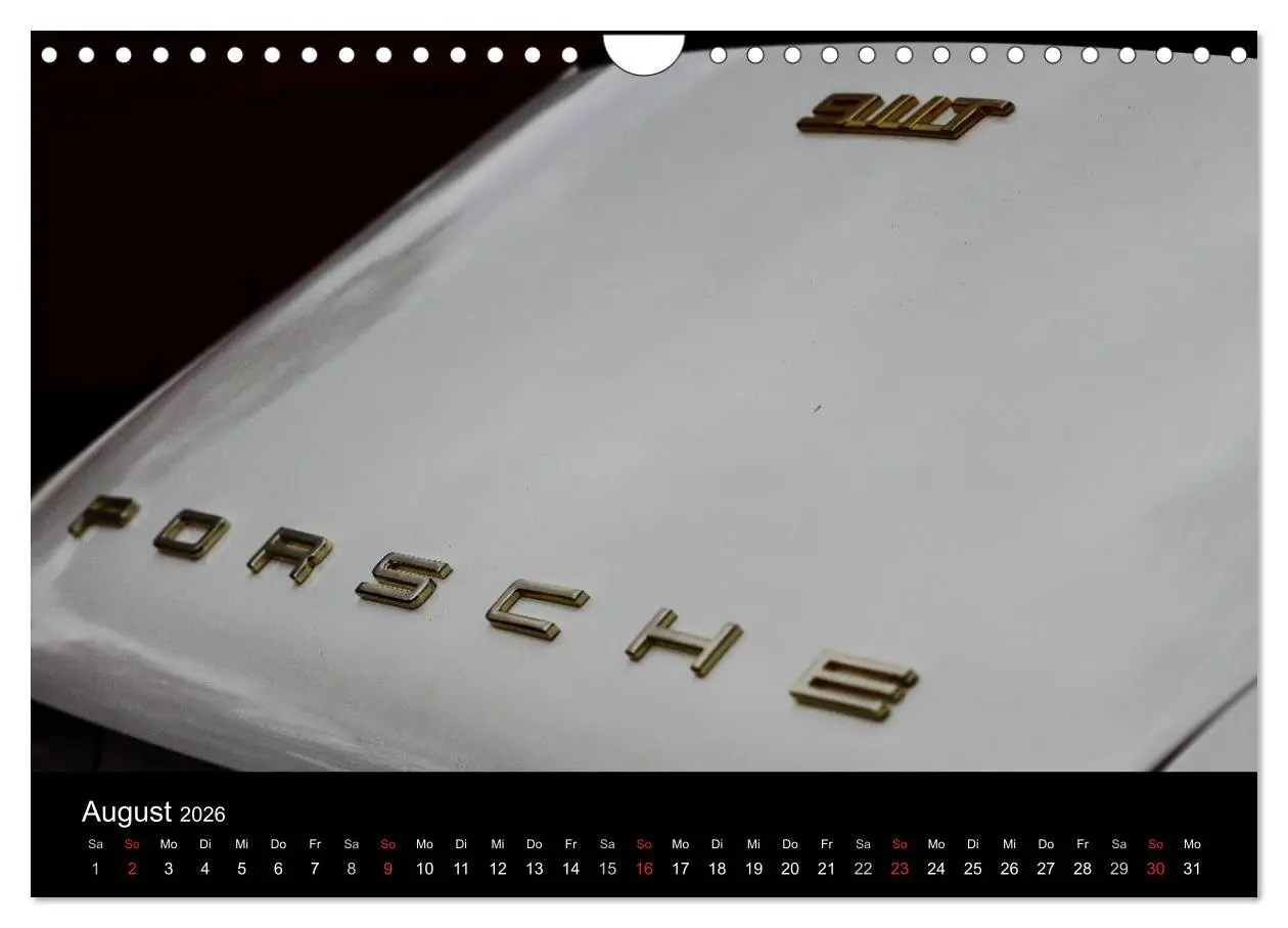 Bild: 9783516058253 | Heiligs Blechle - Porsche-Ikonen im Detail (Wandkalender 2026 DIN...