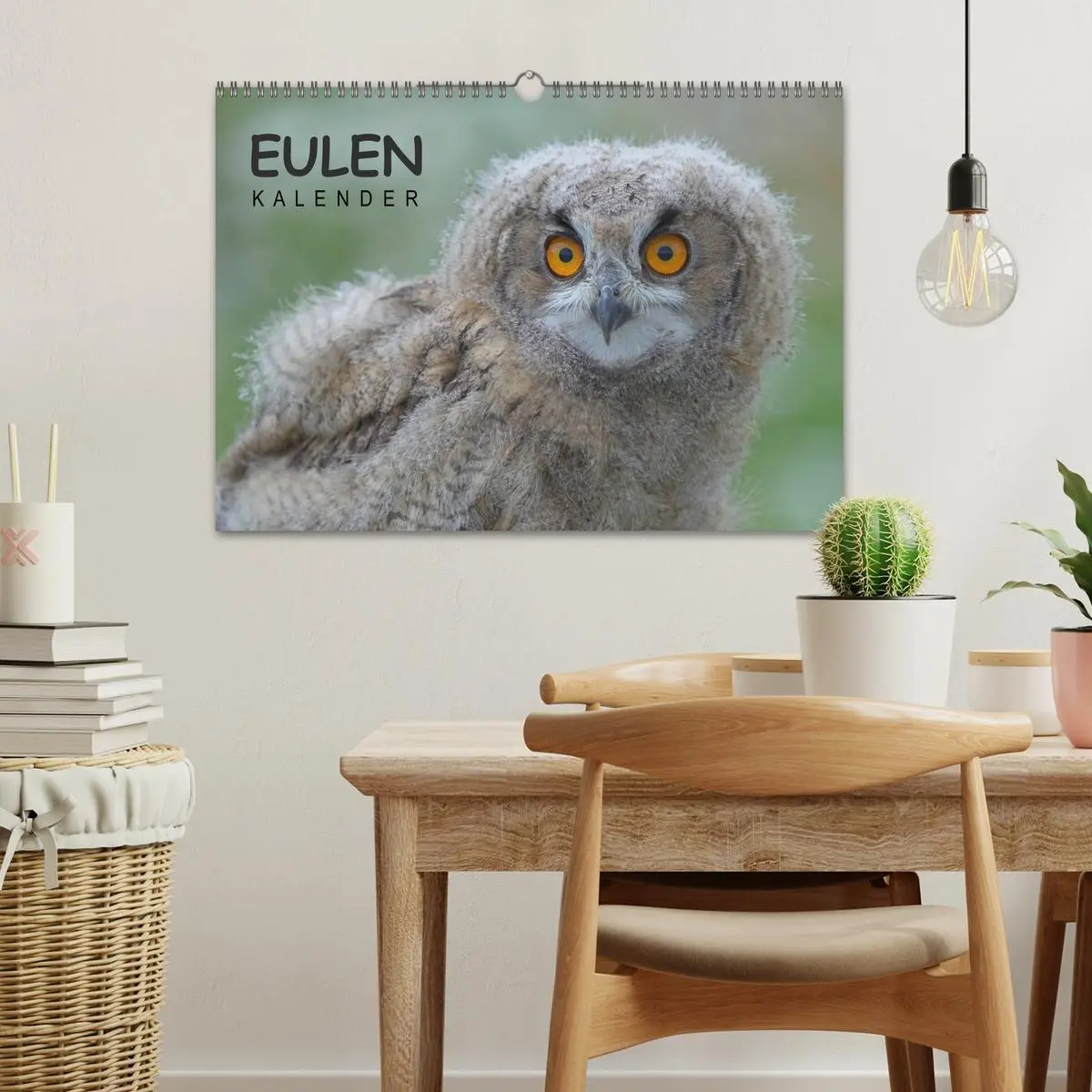 Bild: 9783516128253 | Eulen-Kalender (Wandkalender 2026 DIN A3 quer), CALVENDO...