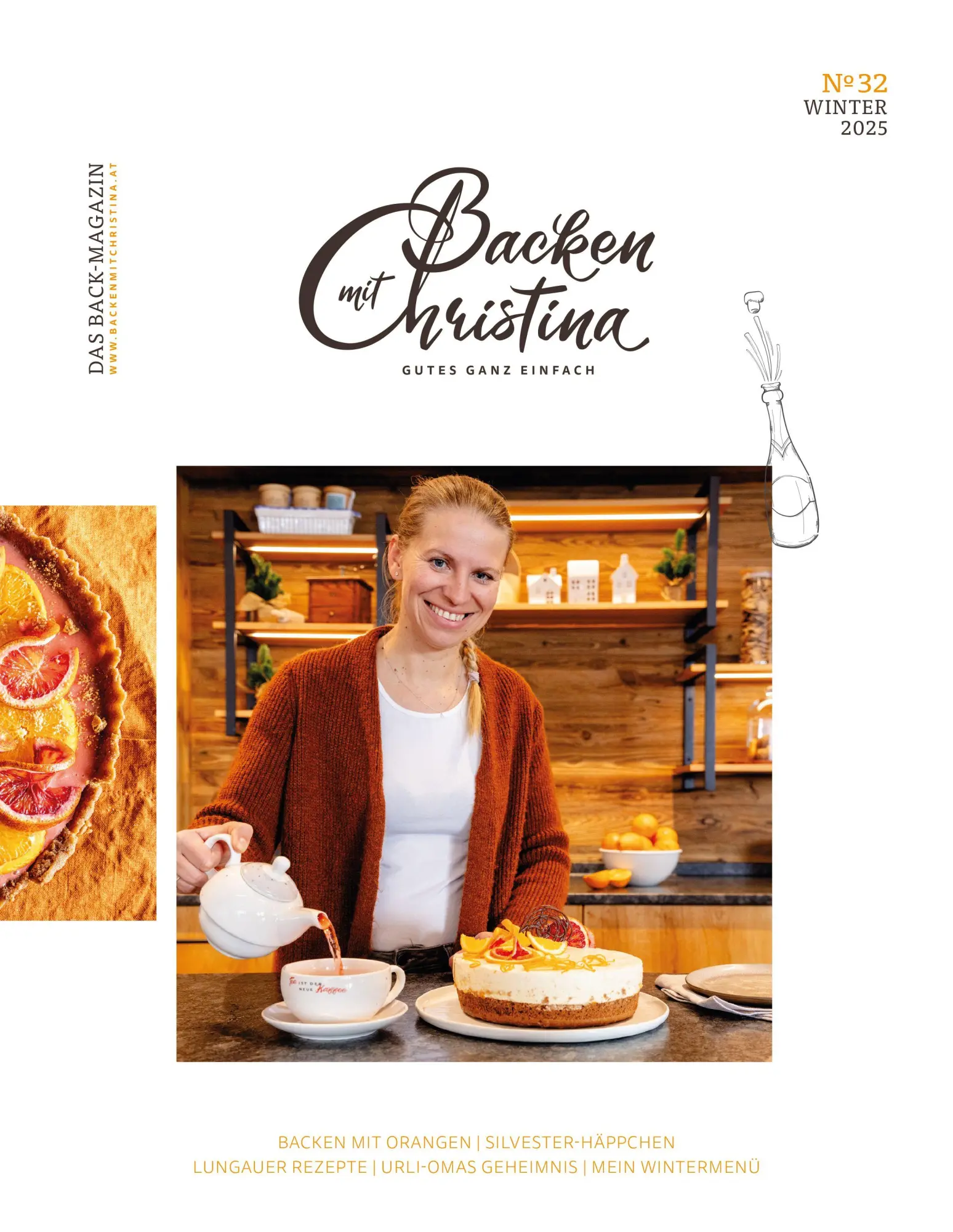 Cover: 9783706688253 | Christina Bauer Magazin | Das Back-Magazin. No 32 Winter 2025 | Bauer