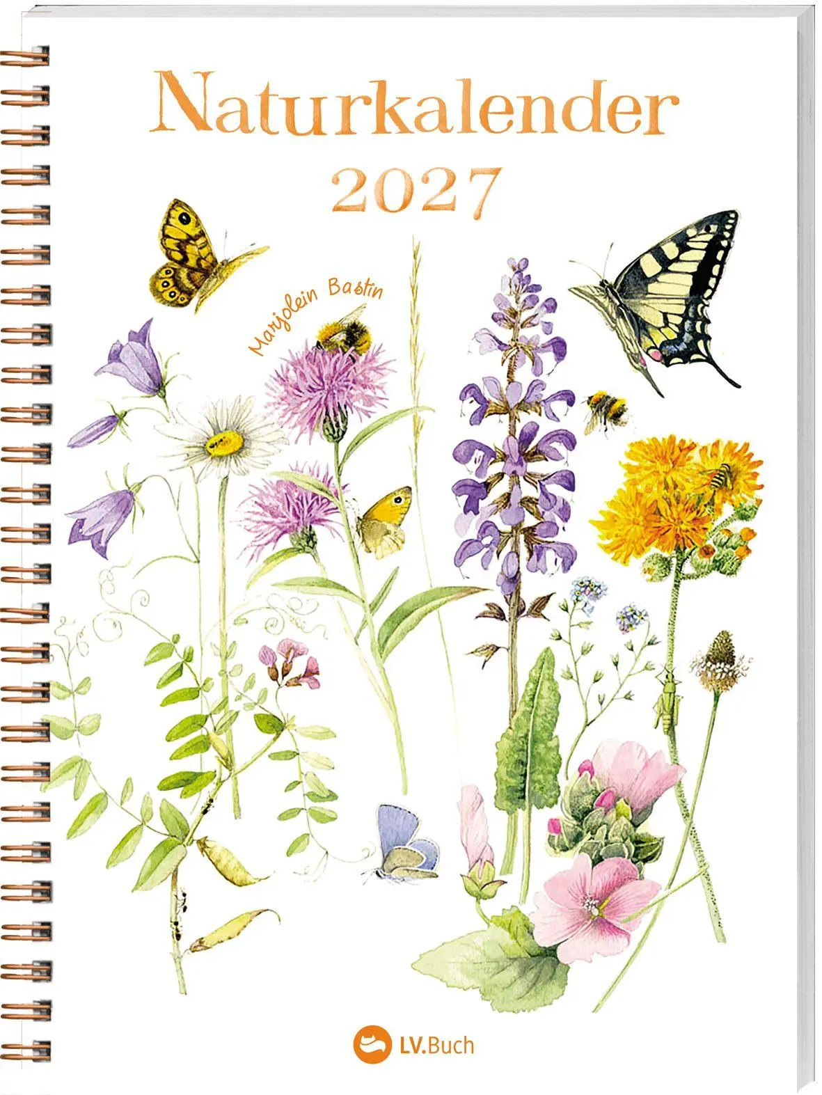 Cover: 9783784358253 | Naturkalender 2027 | Marjolein Bastin | Kalender | 128 S. | Deutsch