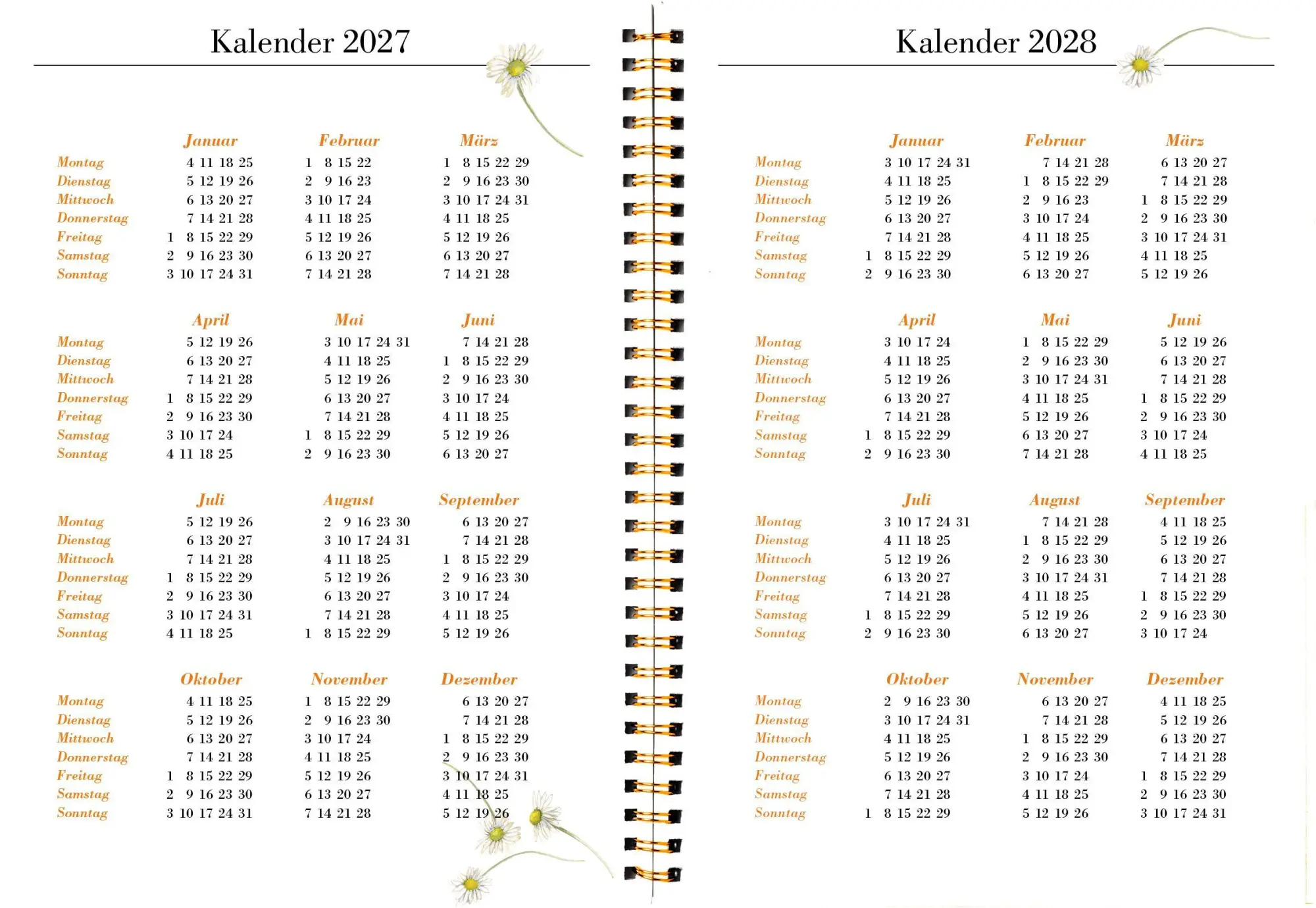 Bild: 9783784358253 | Naturkalender 2027 | Marjolein Bastin | Kalender | 128 S. | Deutsch