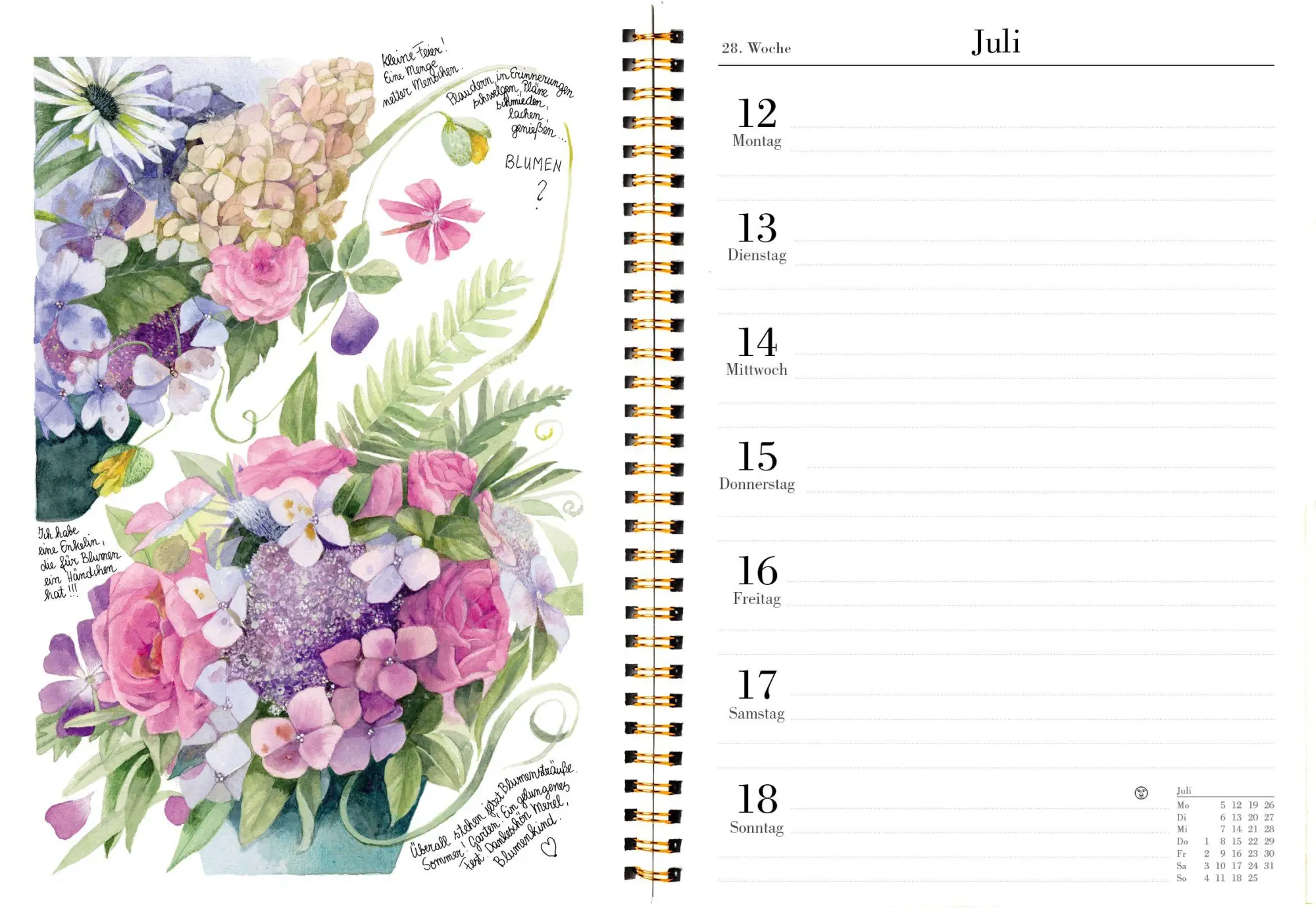 Bild: 9783784358253 | Naturkalender 2027 | Marjolein Bastin | Kalender | 128 S. | Deutsch