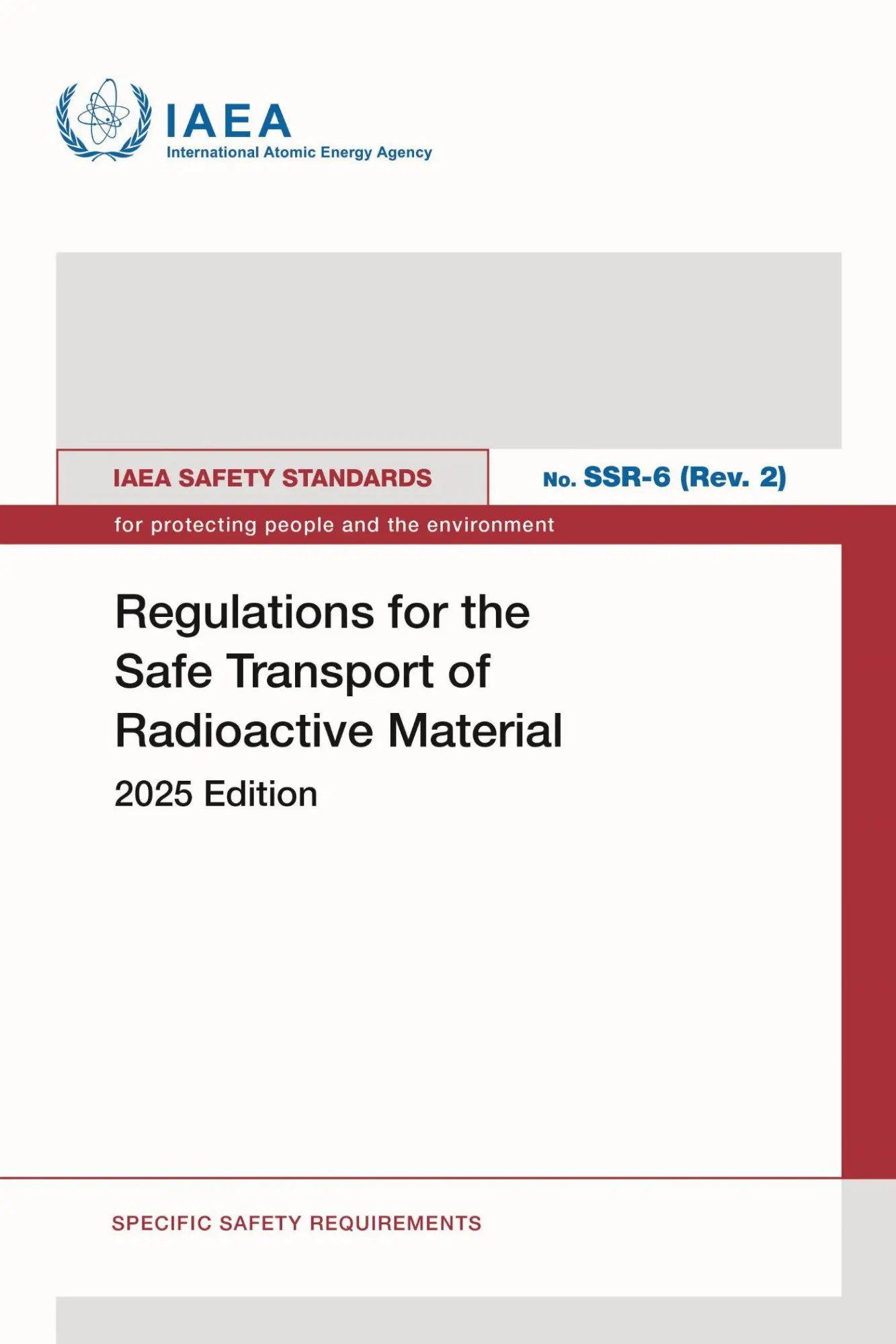 Cover: 9789201158253 | Regulations for the Safe Transport of Radioactive Material | Iaea