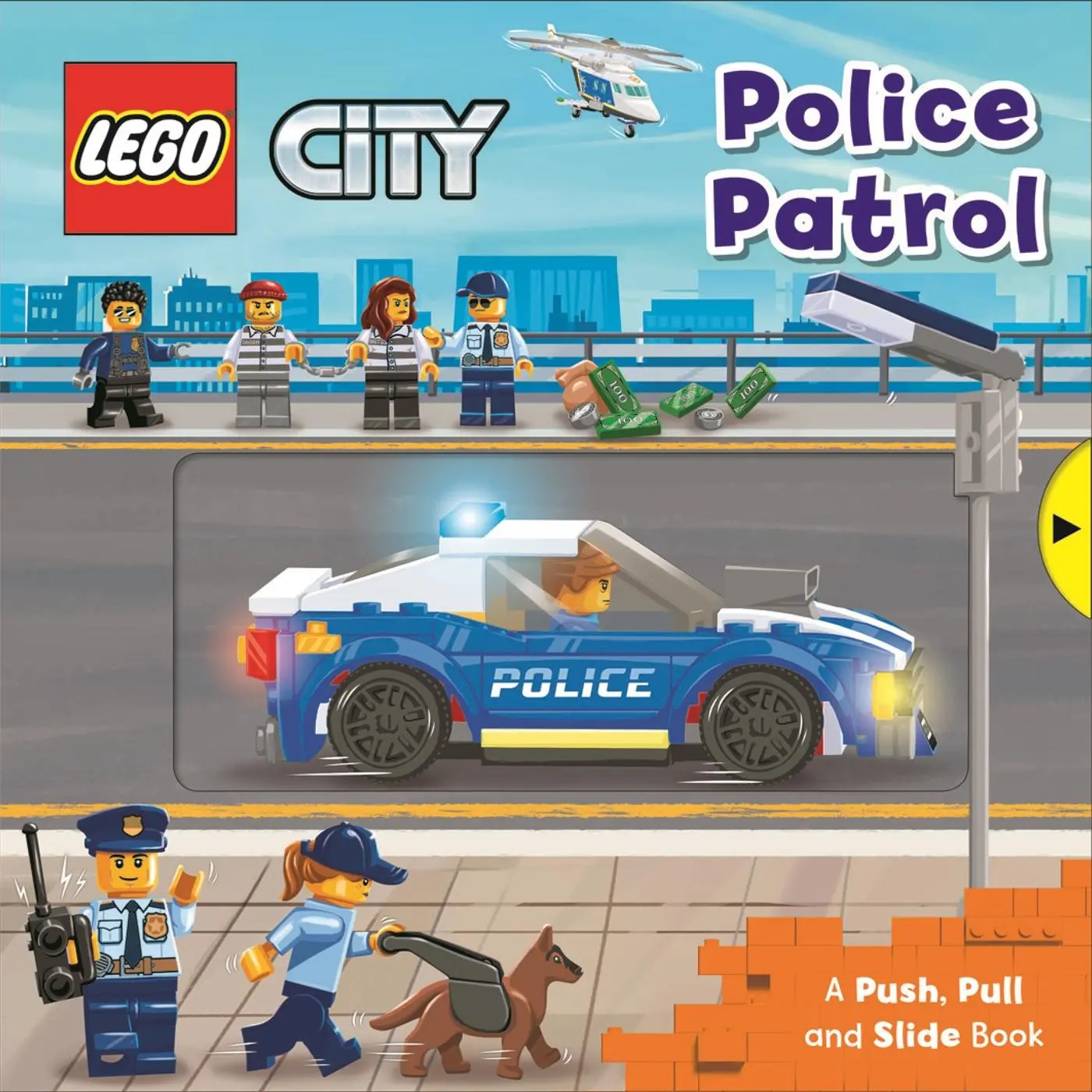 Cover: 9781529048353 | LEGO® City. Police Patrol | A Push, Pull and Slide Book | Buch | 2022