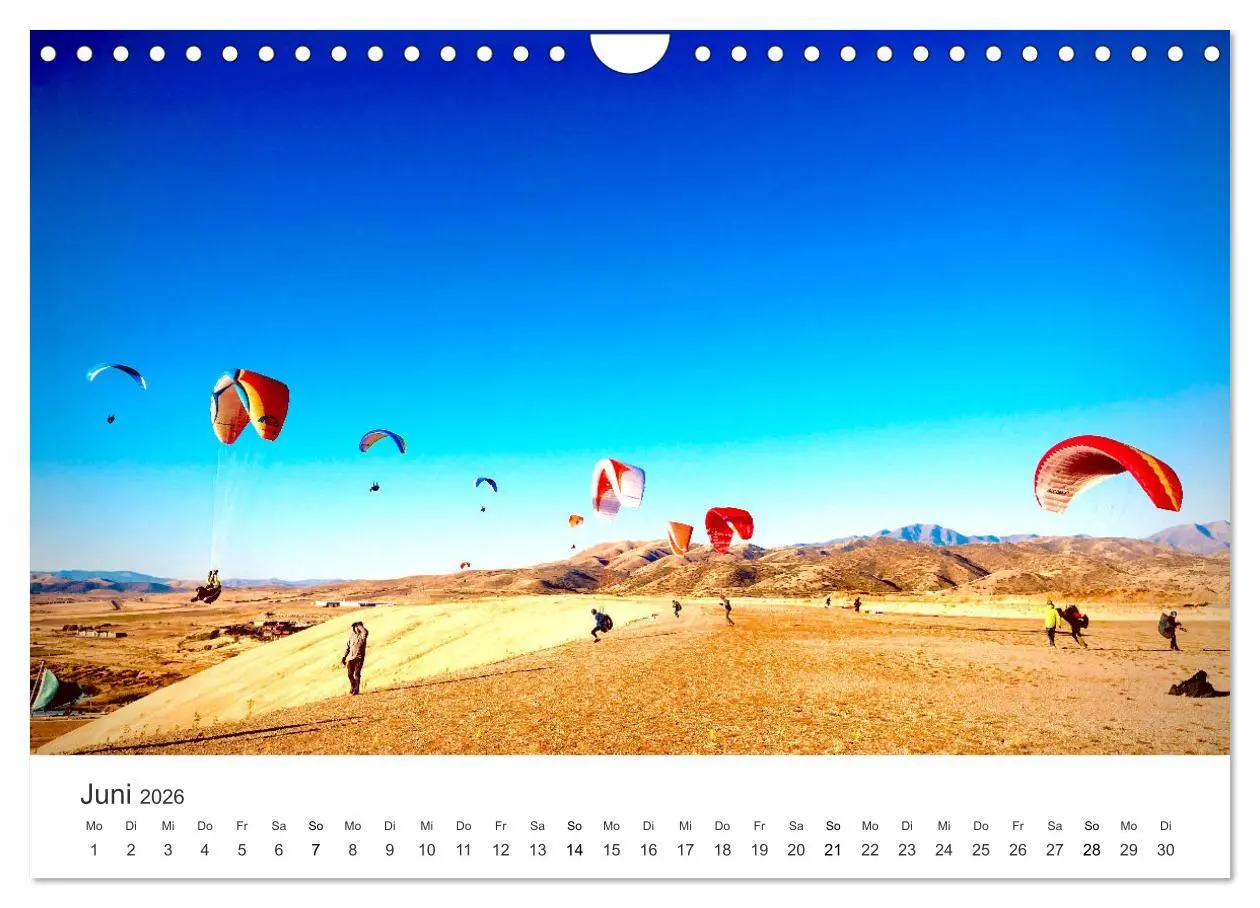 Bild: 9783457578353 | Paragleiten - Der Wunsch vom Fliegen. (Wandkalender 2026 DIN A4...