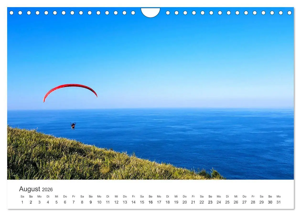 Bild: 9783457578353 | Paragleiten - Der Wunsch vom Fliegen. (Wandkalender 2026 DIN A4...