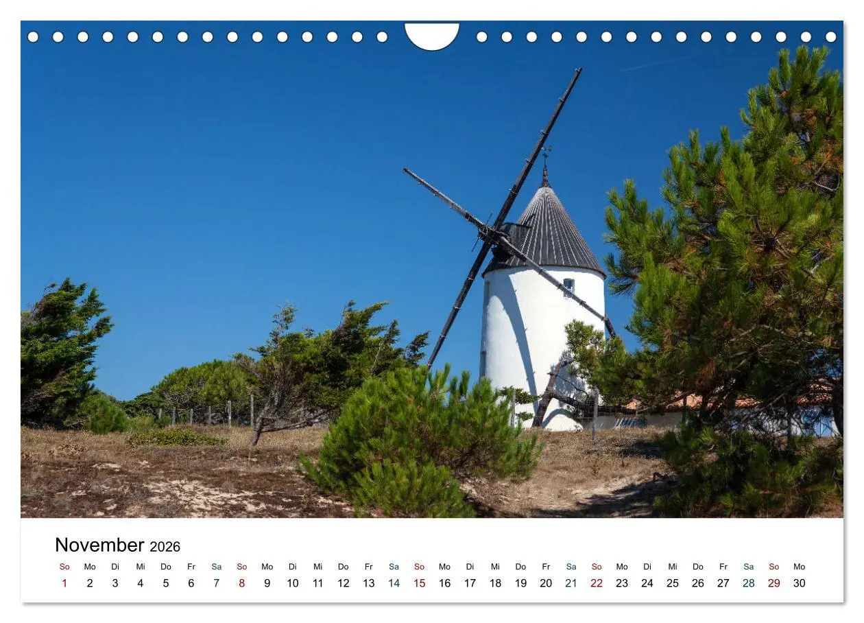 Bild: 9783457888353 | Vendée - Bilder von der Côte de Lumière (Wandkalender 2026 DIN A4...