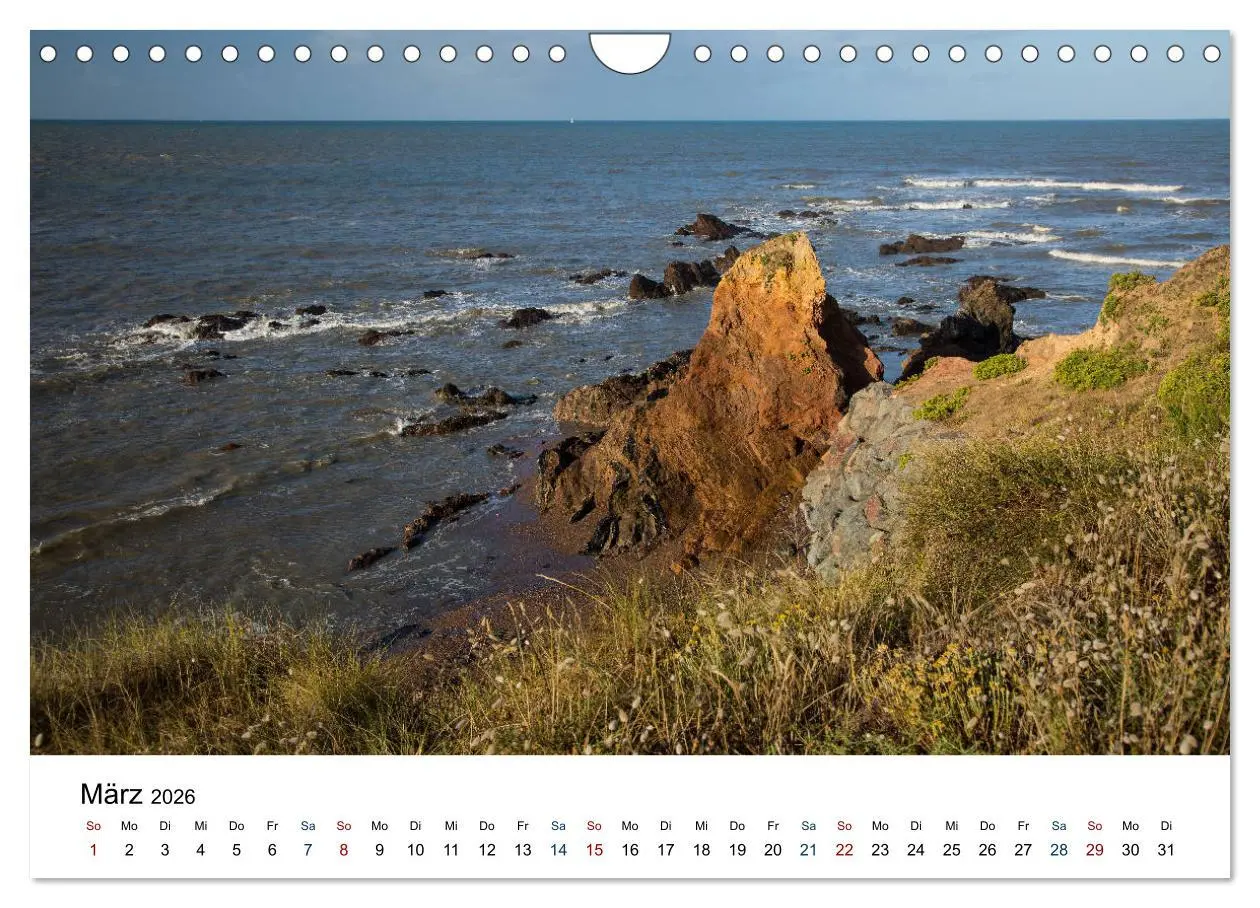Bild: 9783457888353 | Vendée - Bilder von der Côte de Lumière (Wandkalender 2026 DIN A4...
