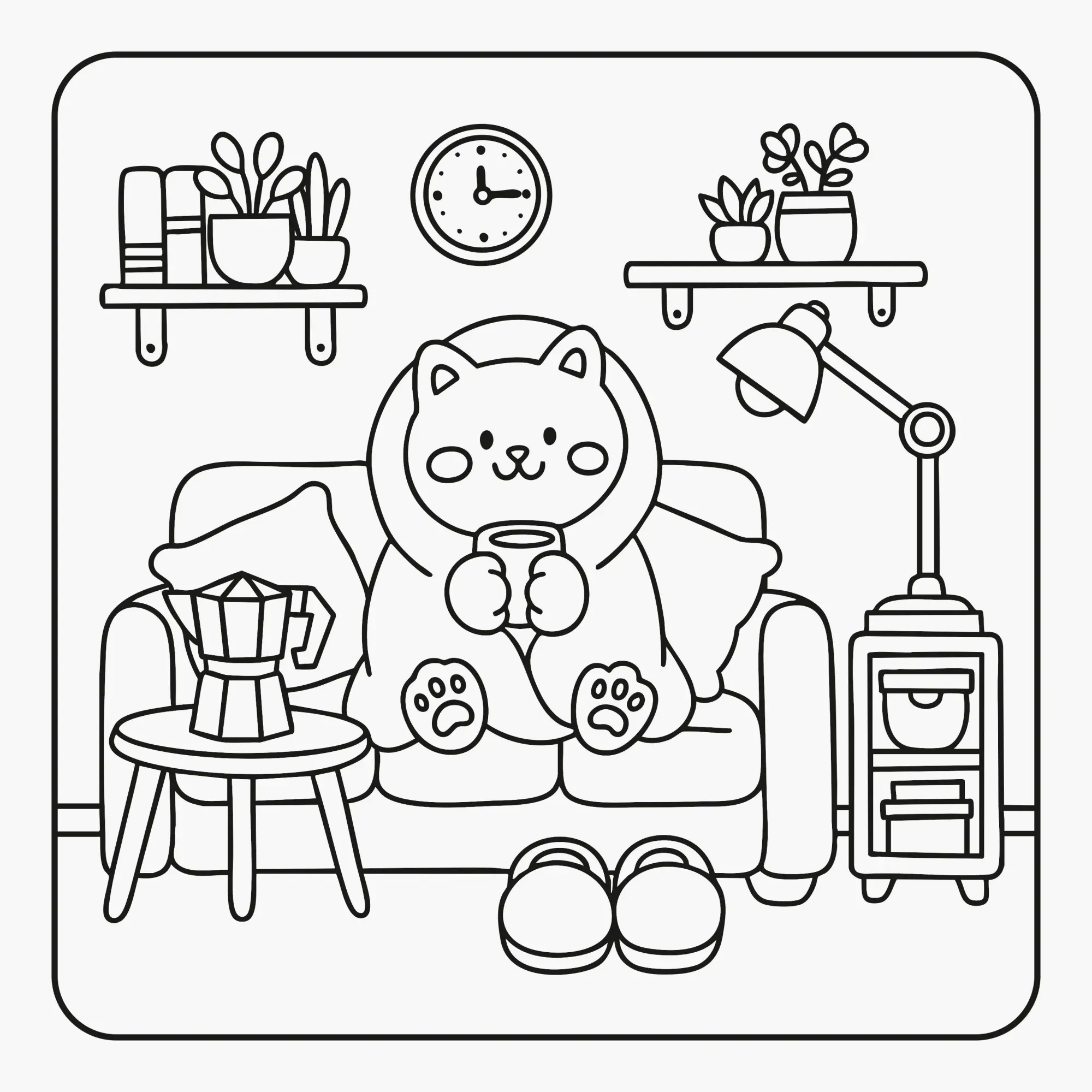 Bild: 9783473488353 | Cozy Coloring - Little Things | Svetlana Evglevskaia | Taschenbuch