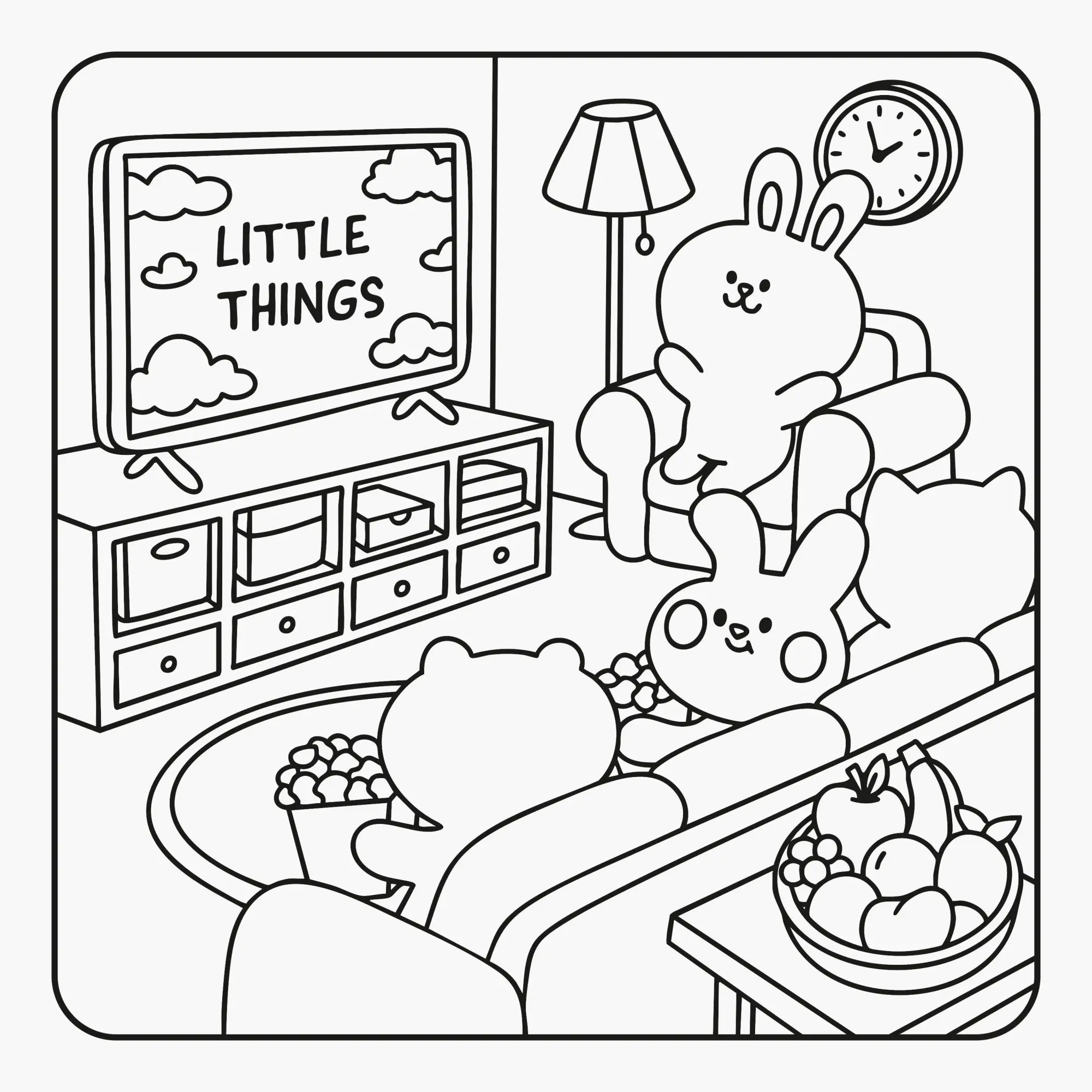 Bild: 9783473488353 | Cozy Coloring - Little Things | Svetlana Evglevskaia | Taschenbuch