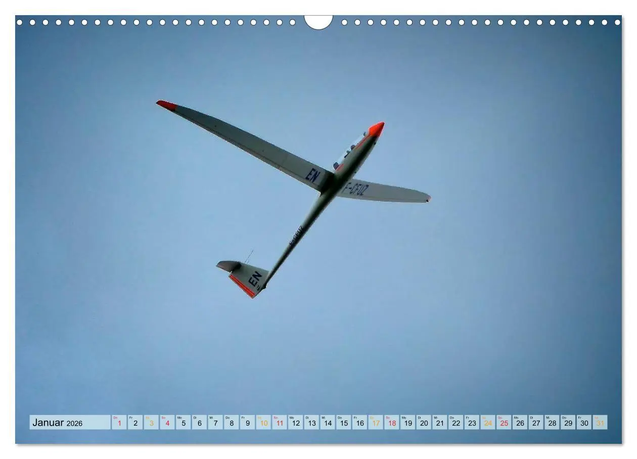 Bild: 9783516048353 | Segelfliegen - wie ein Vogel (Wandkalender 2026 DIN A3 quer),...
