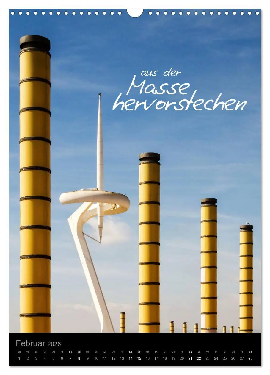 Bild: 9783516428353 | Motivationskalender 2026 (Wandkalender 2026 DIN A3 hoch), CALVENDO...
