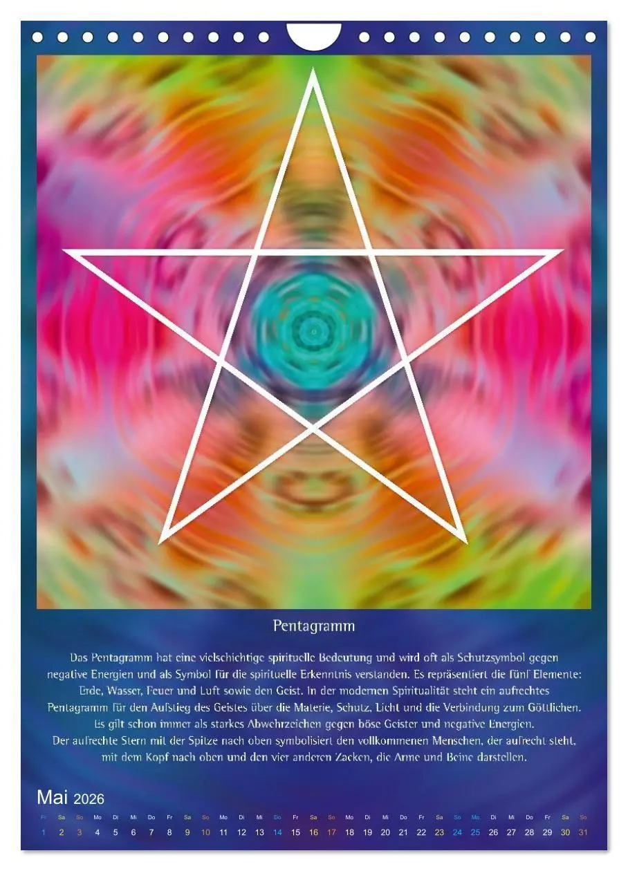 Bild: 9783516738353 | Heilige Geometrie und Bilder der Neuen Zeit (Wandkalender 2026 DIN...