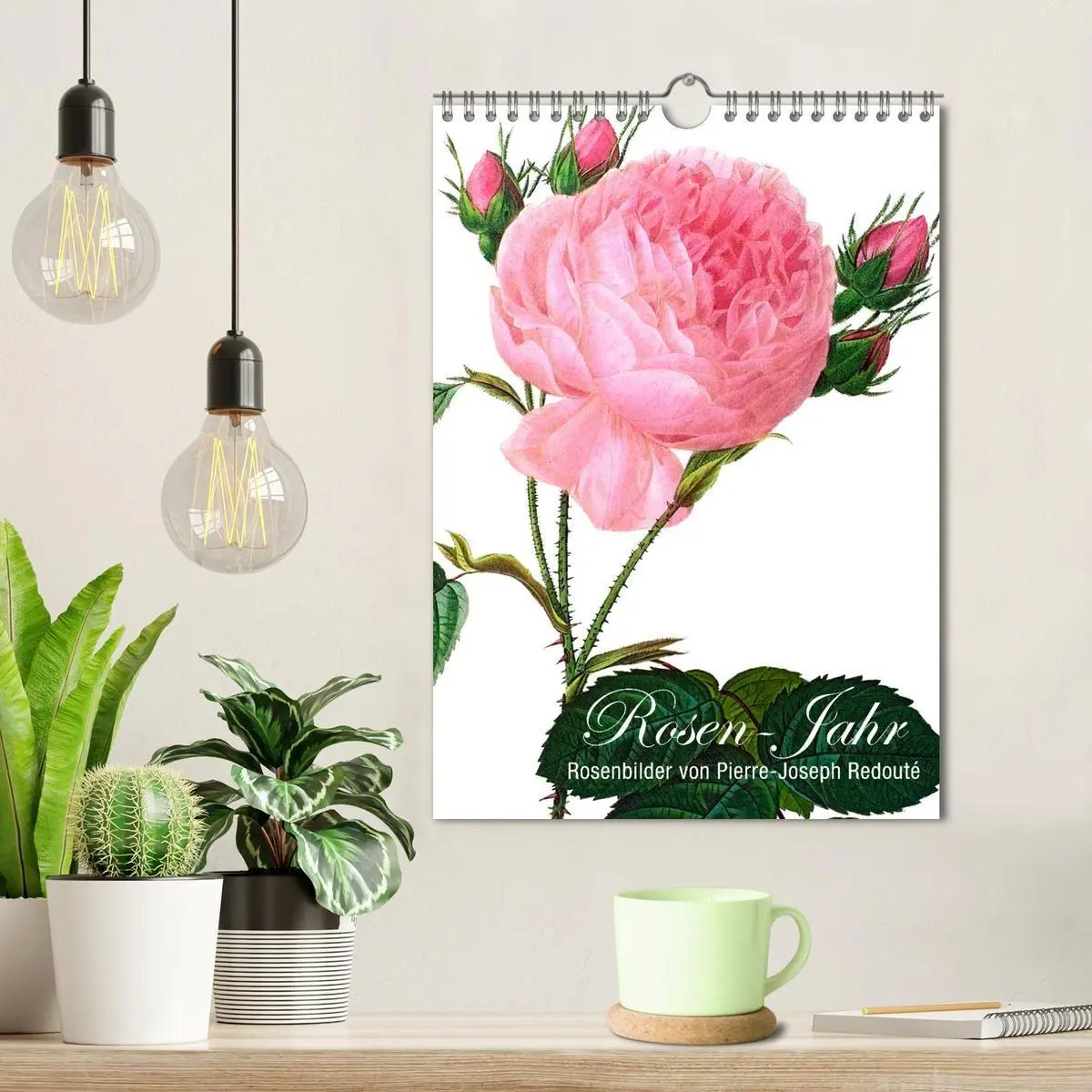 Bild: 9783569448353 | Rosen-Jahr (Wandkalender 2027 DIN A4 hoch), CALVENDO Monatskalender