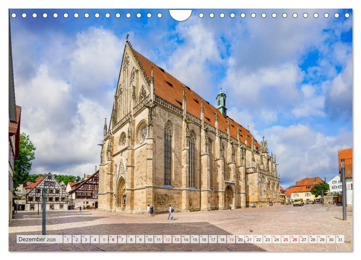 Bild: 9783457638453 | Schwäbisch Gmünd Stadtansichten (Wandkalender 2026 DIN A4 quer),...