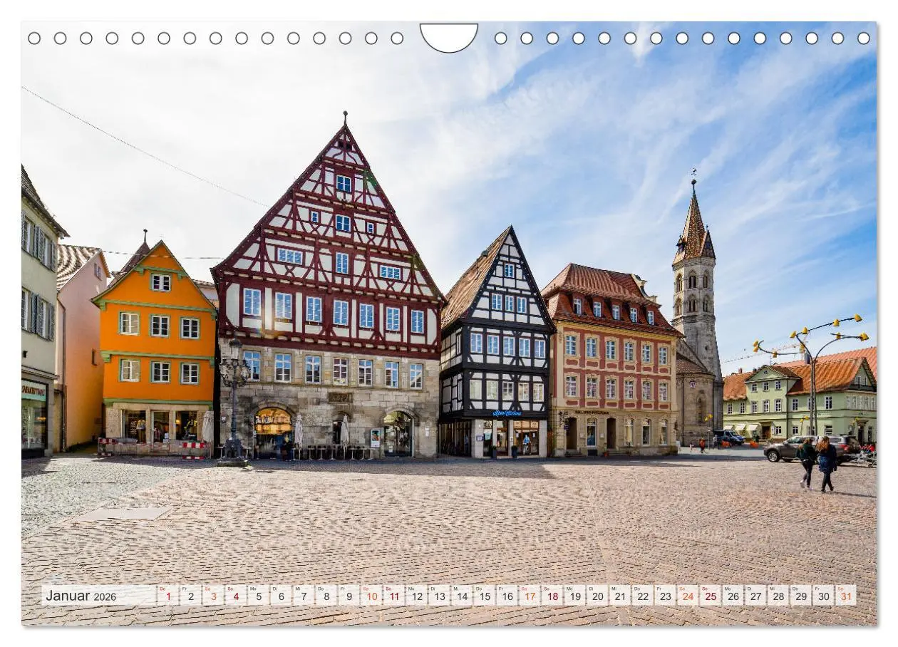 Bild: 9783457638453 | Schwäbisch Gmünd Stadtansichten (Wandkalender 2026 DIN A4 quer),...