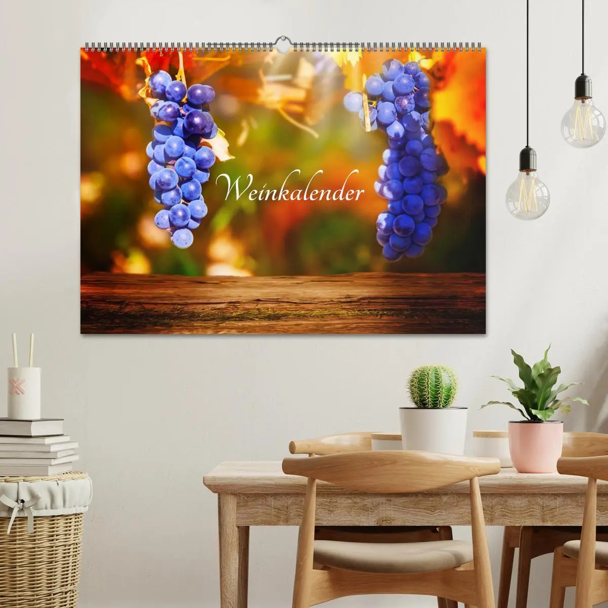 Bild: 9783457878453 | Weinkalender (Wandkalender 2026 DIN A2 quer), CALVENDO Monatskalender