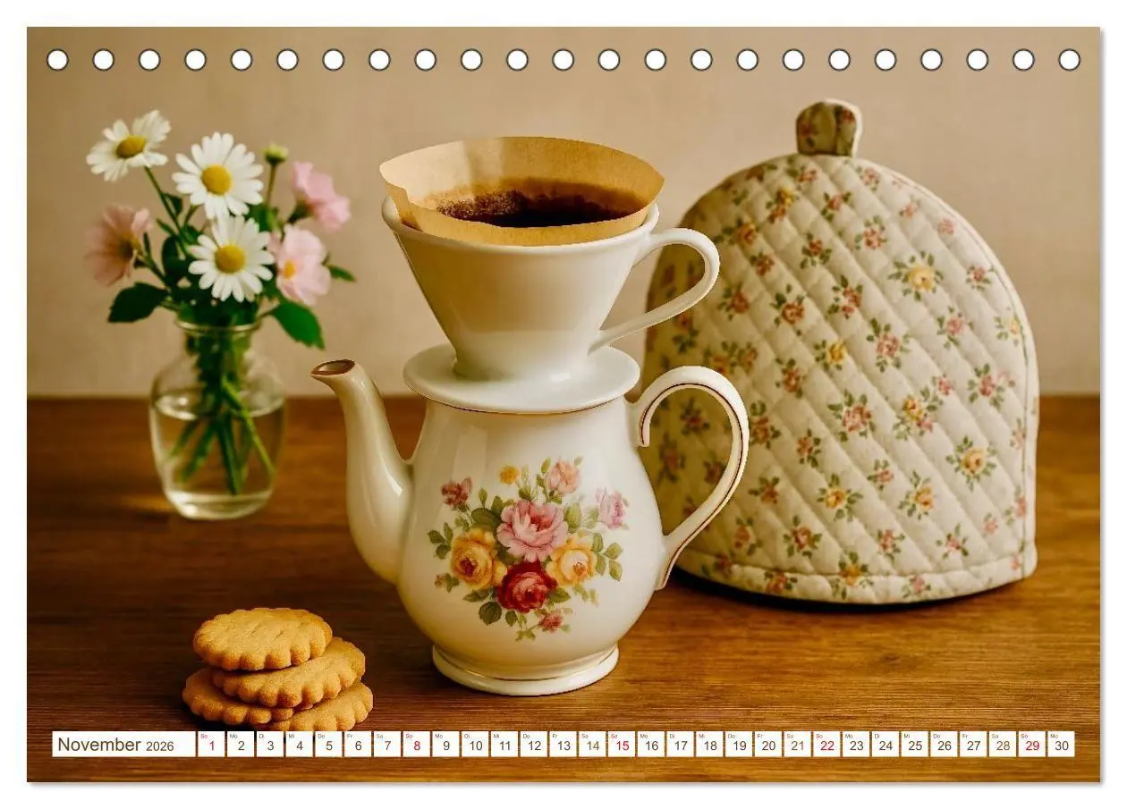 Bild: 9783516658453 | Heißer Kaffee (Tischkalender 2026 DIN A5 quer), CALVENDO...