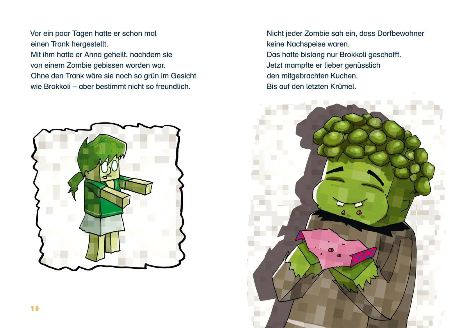 Bild: 9783551068453 | Lesenlernen mit Spaß - Minecraft 2: Monster - bis zum Umfallen! | Wolz
