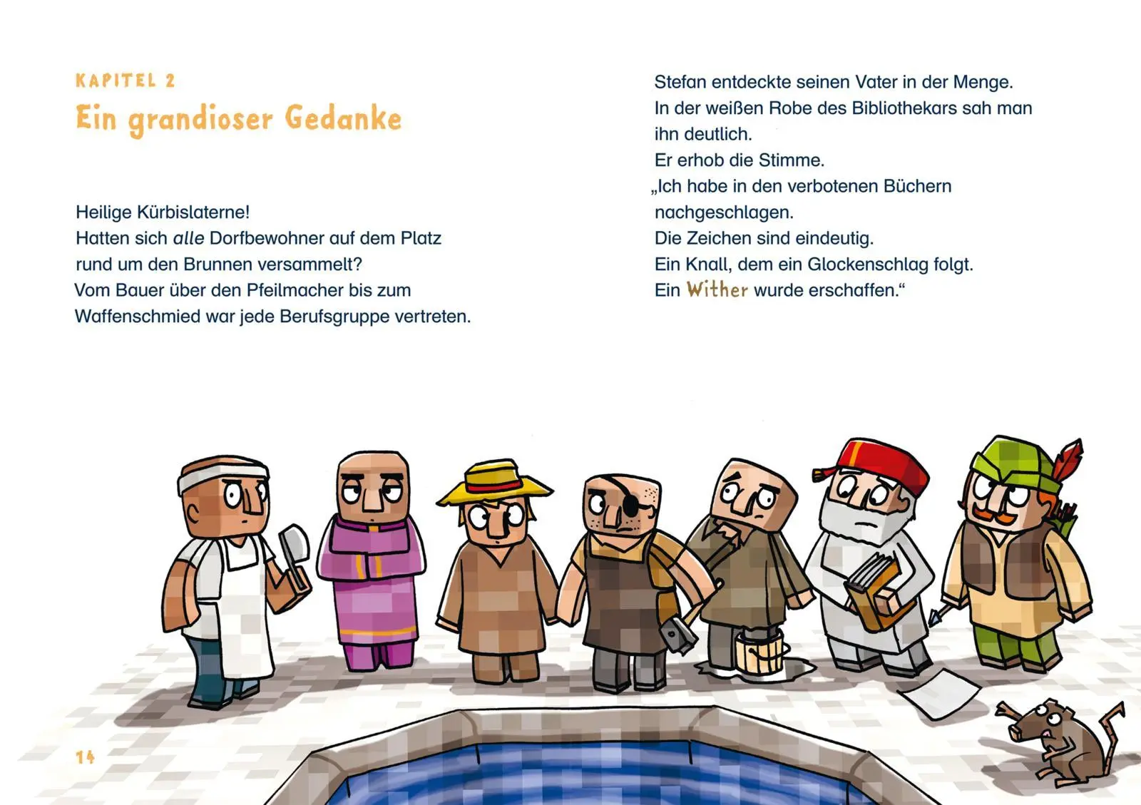 Bild: 9783551068453 | Lesenlernen mit Spaß - Minecraft 2: Monster - bis zum Umfallen! | Wolz