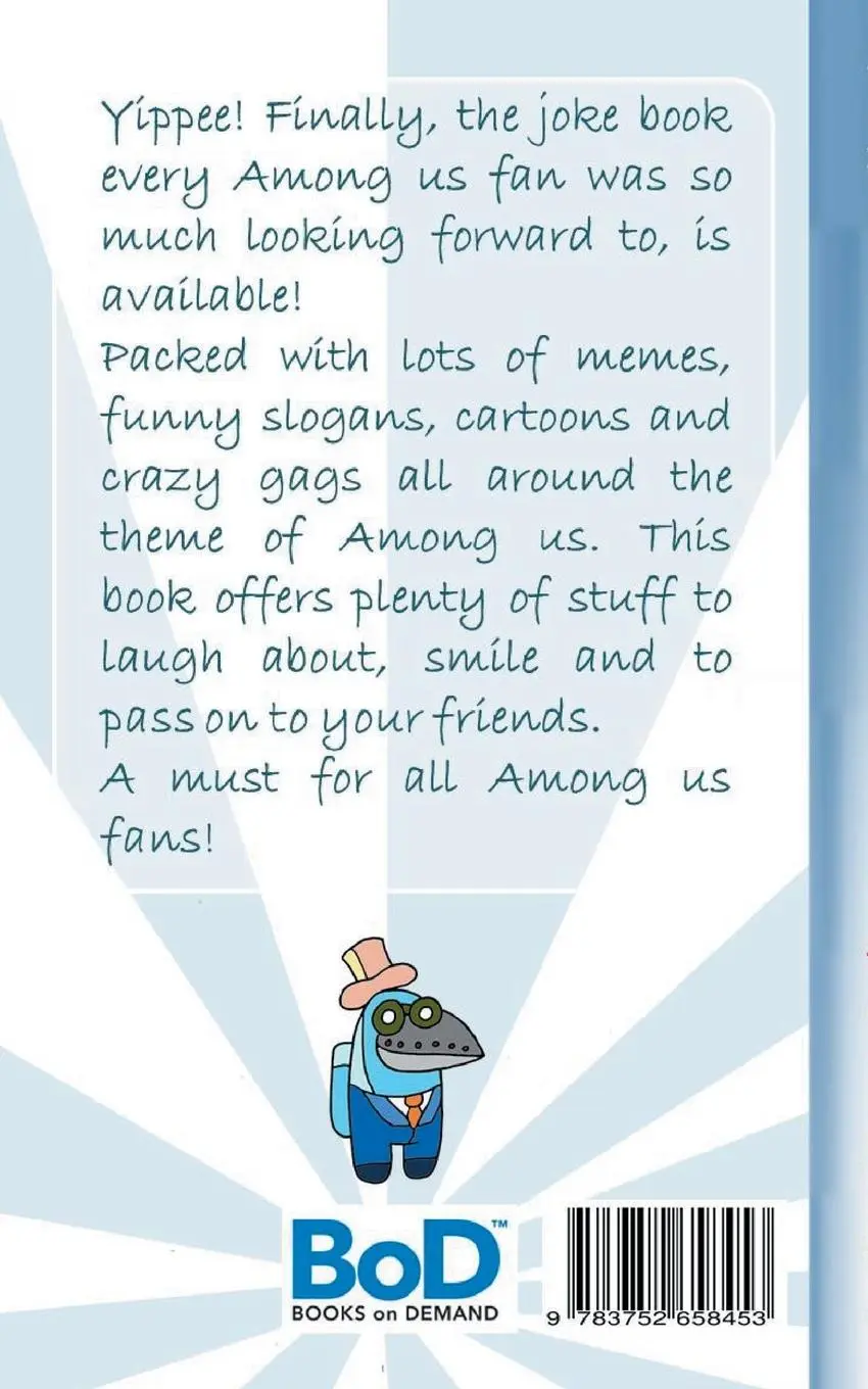 Rückseite: 9783752658453 | Cartoons, Memes and Jokes for Am@ng.us Fans | Ricky Roogle | Buch