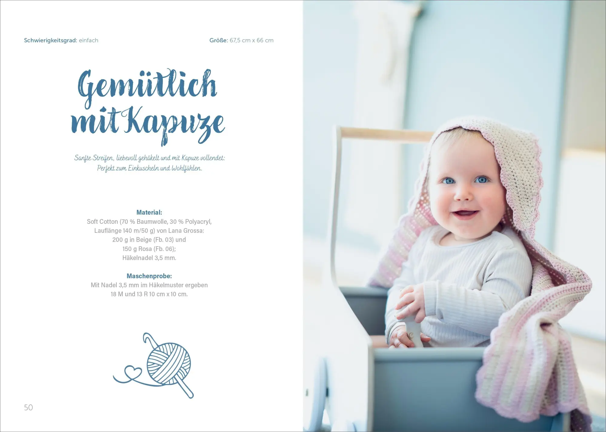 Bild: 9783841068453 | Kleine Maschen, großes Glück: Kuschelige Babydecken für die Kleinsten