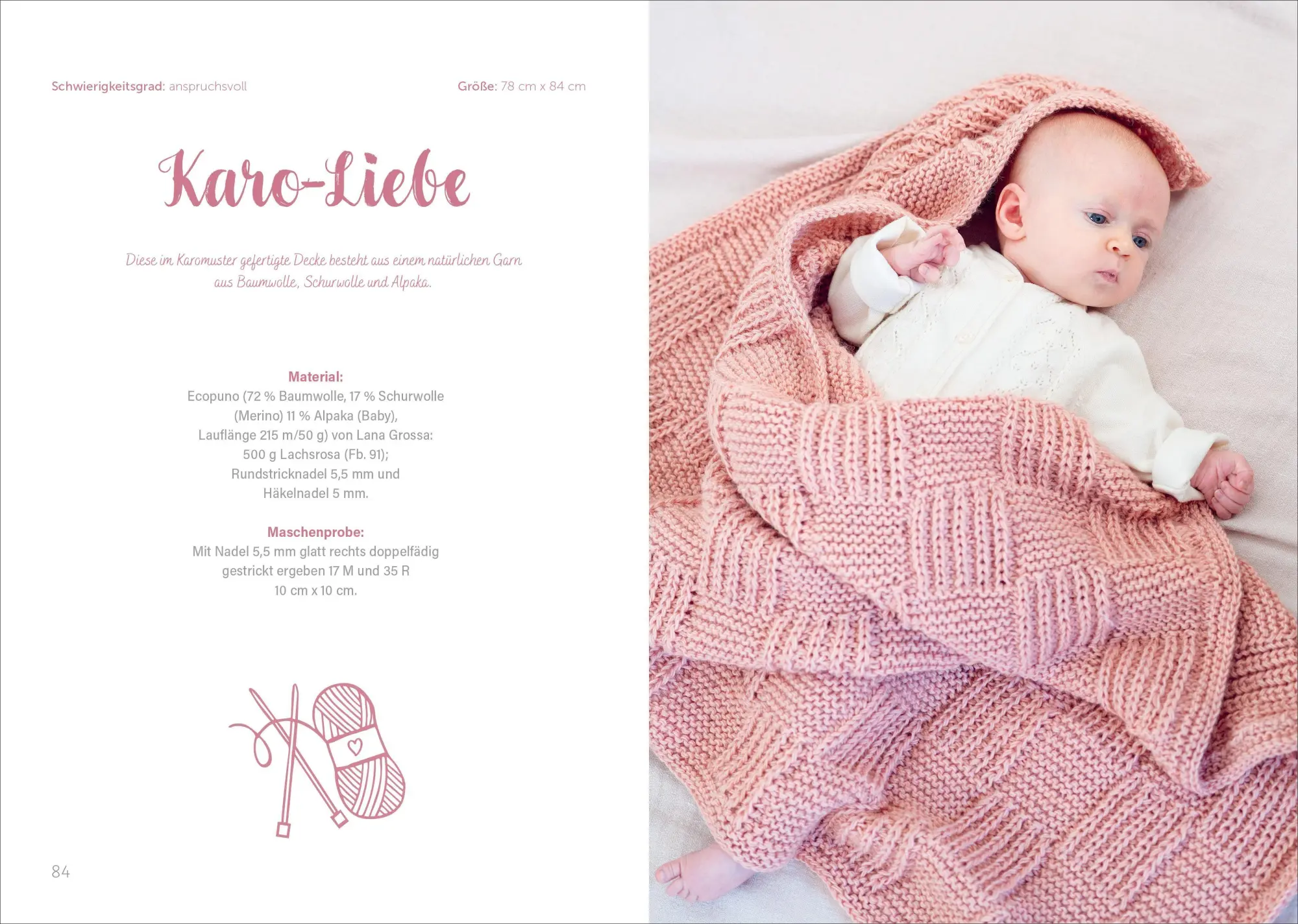 Bild: 9783841068453 | Kleine Maschen, großes Glück: Kuschelige Babydecken für die Kleinsten
