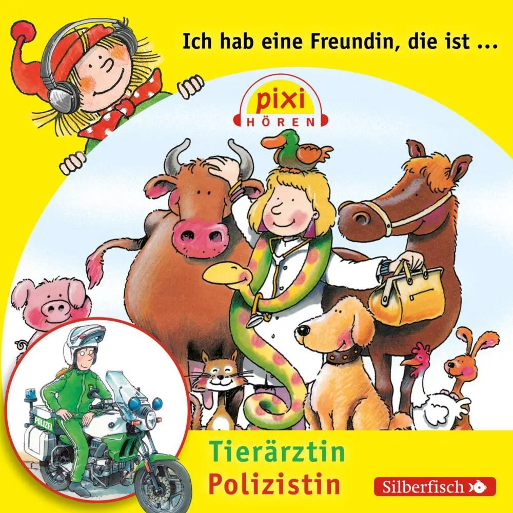 Cover: 9783867428453 | Ich hab eine Freundin, die ist Tierärztin/Polizistin,1 Audio-CD | CD