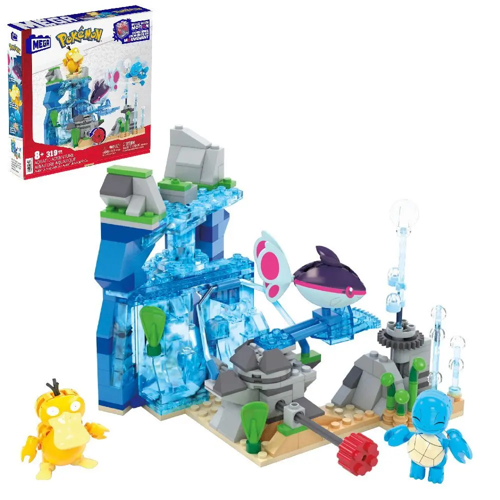 Cover: 194735228553 | MEGA Pokémon Wasserabenteuer | Karton | HXF79 | 2024 | Mattel