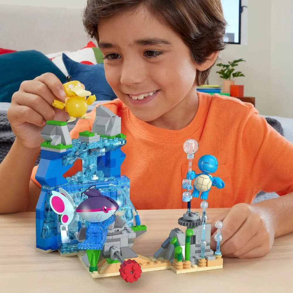 Bild: 194735228553 | MEGA Pokémon Wasserabenteuer | Karton | HXF79 | 2024 | Mattel