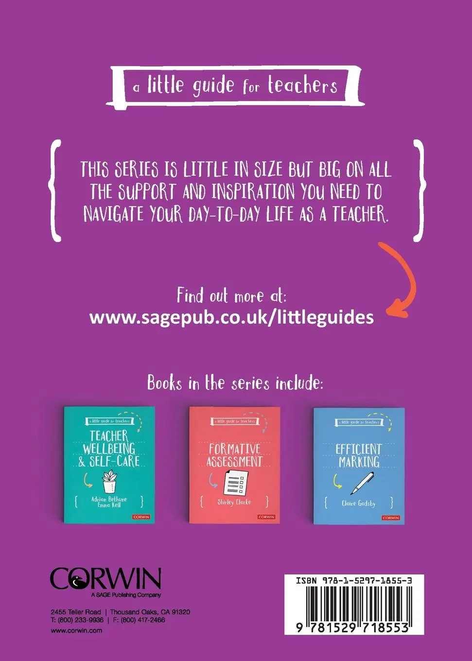 Rückseite: 9781529718553 | A Little Guide for Teachers | Supporting Behaviour in the Classroom