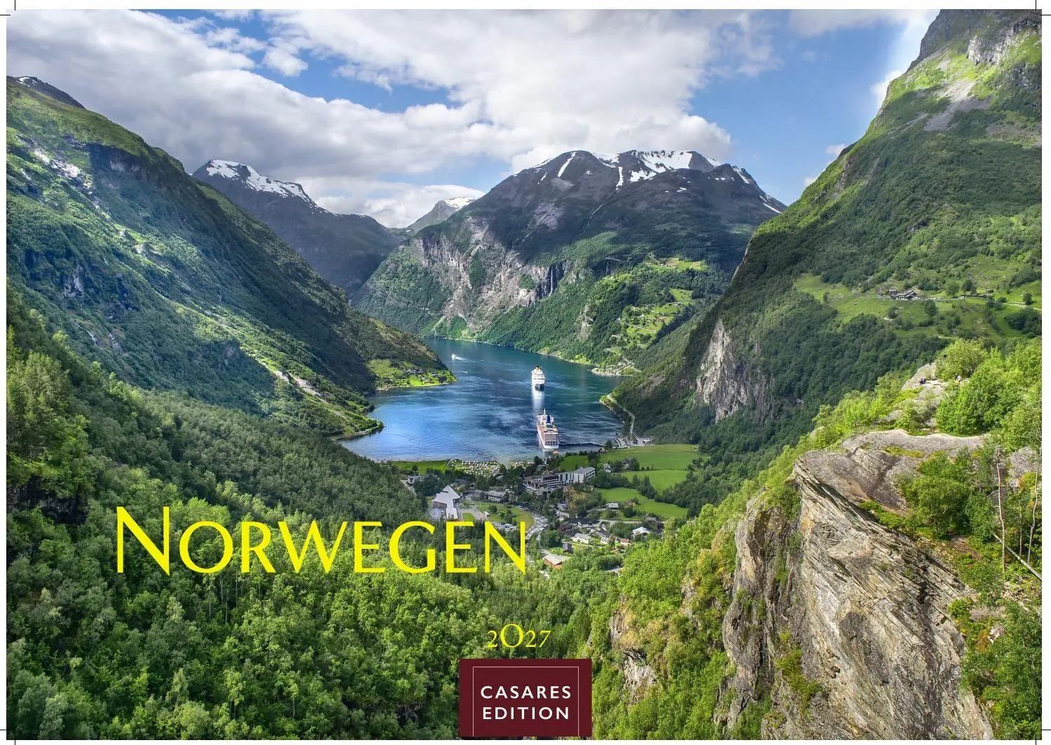 Cover: 9781835248553 | Norwegen Kalender 2027 - Wandkalender Fotokalender Nordeuropa...