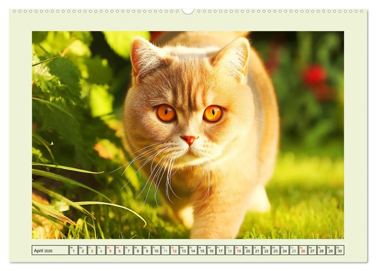 Bild: 9783516028553 | British Shorthair. Sanfte Würde und Katzenglück im Grünen...