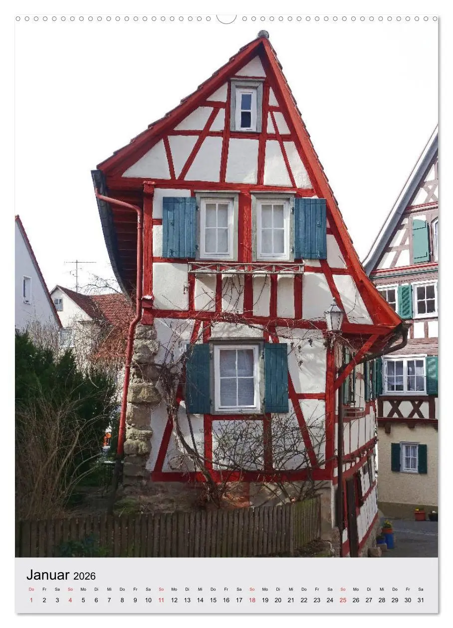 Bild: 9783516408553 | Fachwerkhäuser - schmal, krumm, schief (hochwertiger Premium...