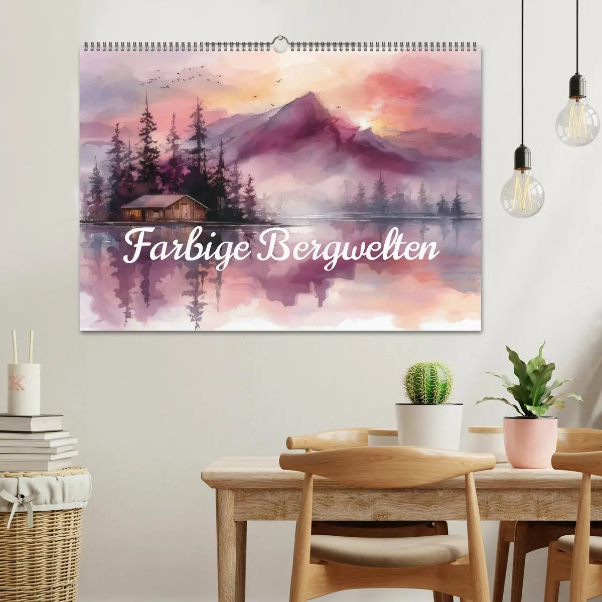 Bild: 9783516648553 | Farbige Bergwelten (Wandkalender 2026 DIN A2 quer), CALVENDO...