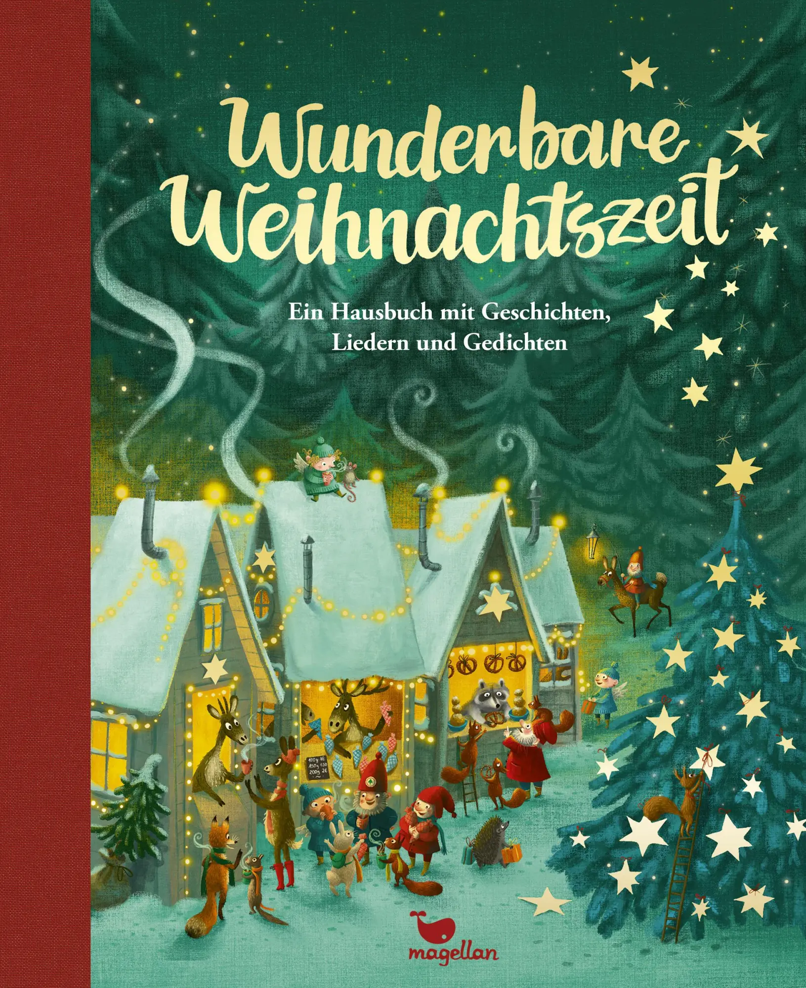 Cover: 9783734828553 | Wunderbare Weihnachtszeit - Ein Hausbuch mit Geschichten, Liedern...