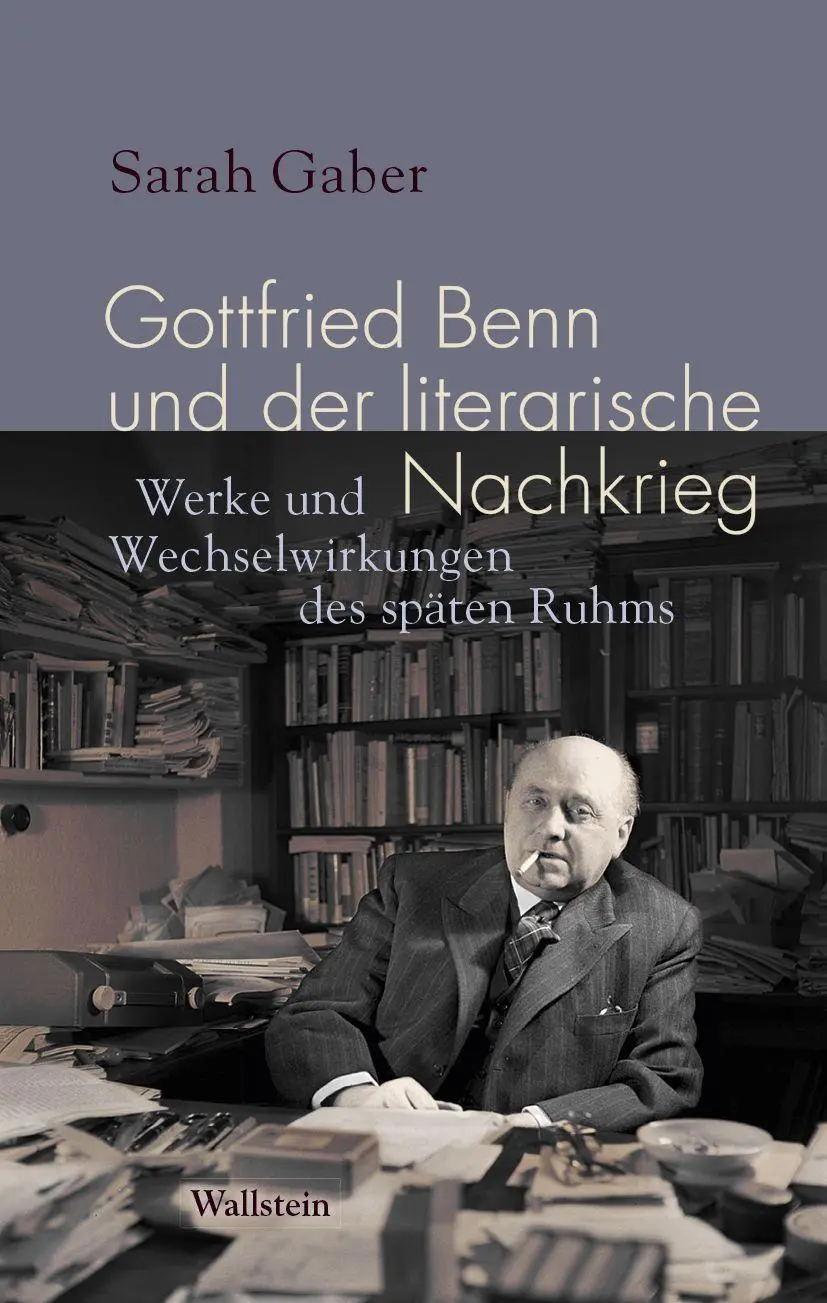 Cover: 9783835358553 | Gottfried Benn und der literarische Nachkrieg | Sarah Gaber | Buch