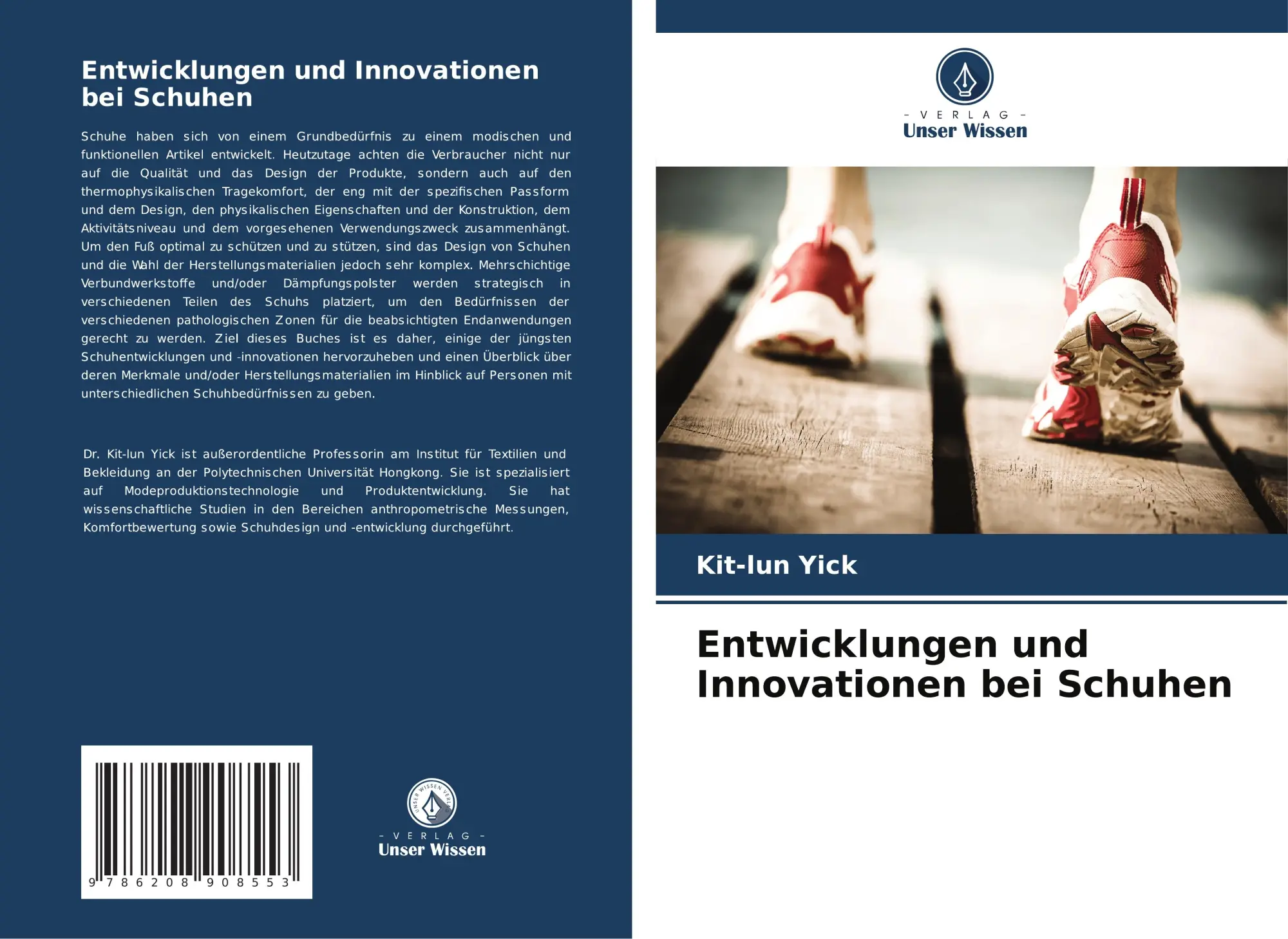 Cover: 9786208908553 | Entwicklungen und Innovationen bei Schuhen | Kit-lun Yick | Buch