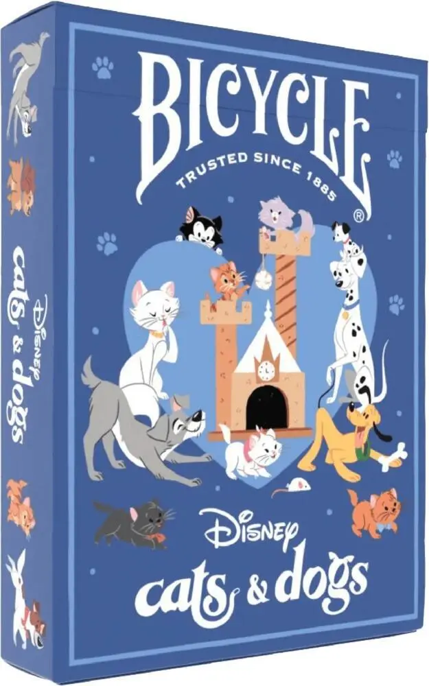 Cover: 73854098653 | Bicycle Disney Cats and Dogs (Designer Spielkarten, Poker, Skat...)