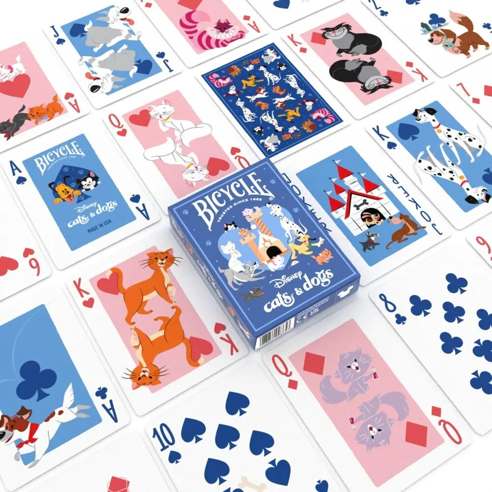 Bild: 73854098653 | Bicycle Disney Cats and Dogs (Designer Spielkarten, Poker, Skat...)