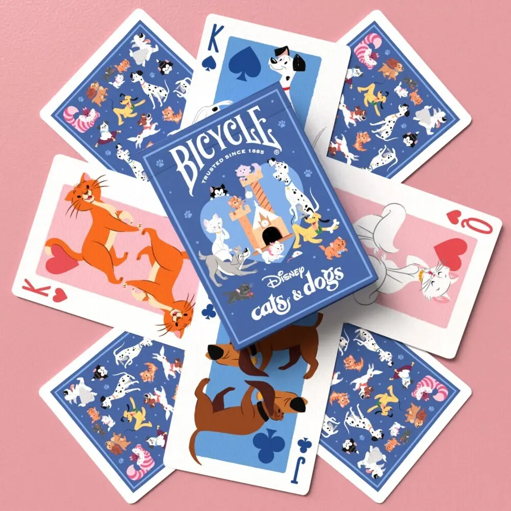 Bild: 73854098653 | Bicycle Disney Cats and Dogs (Designer Spielkarten, Poker, Skat...)